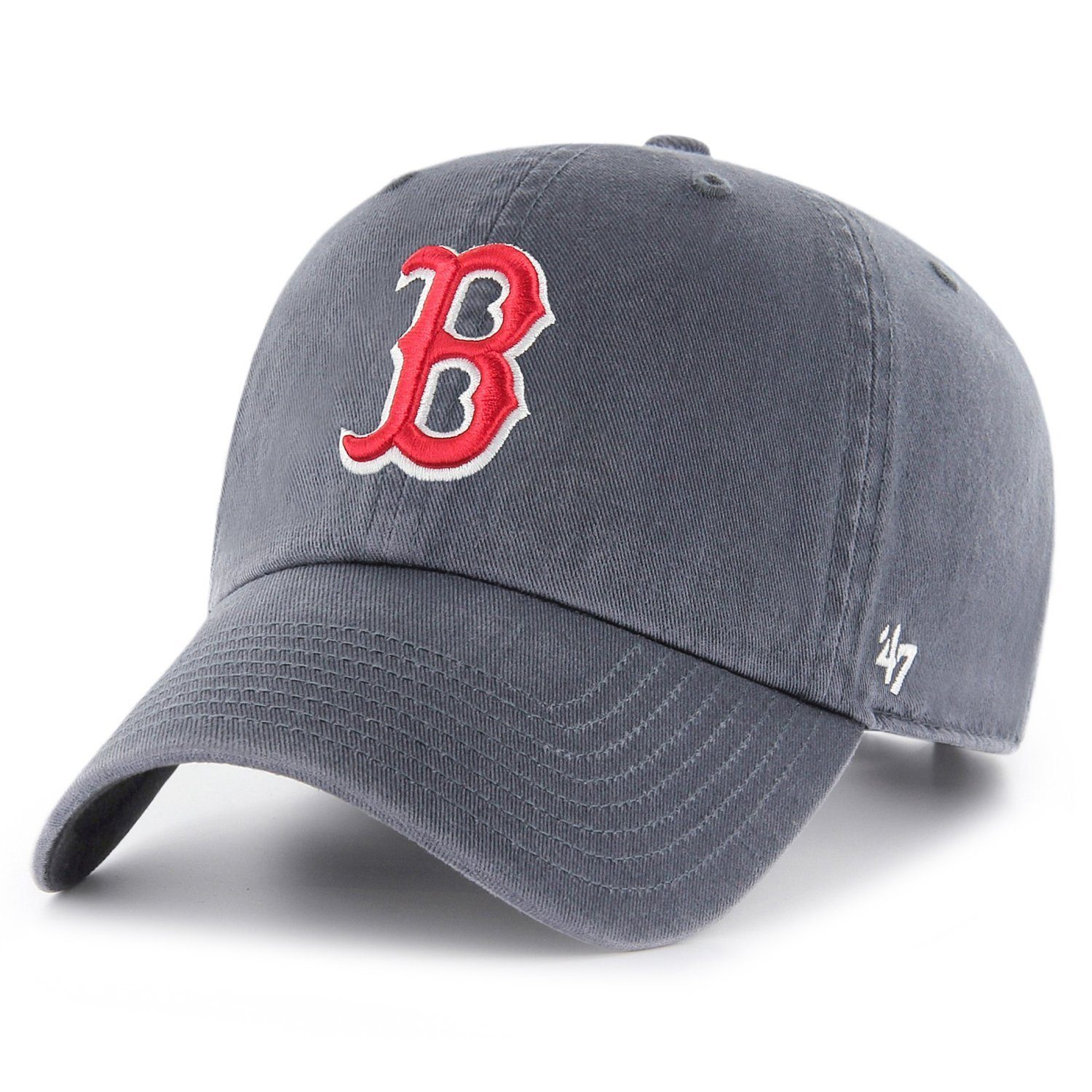 Boston '47 Red Cap Relaxed Brand UP Trucker CLEAN Fit Sox