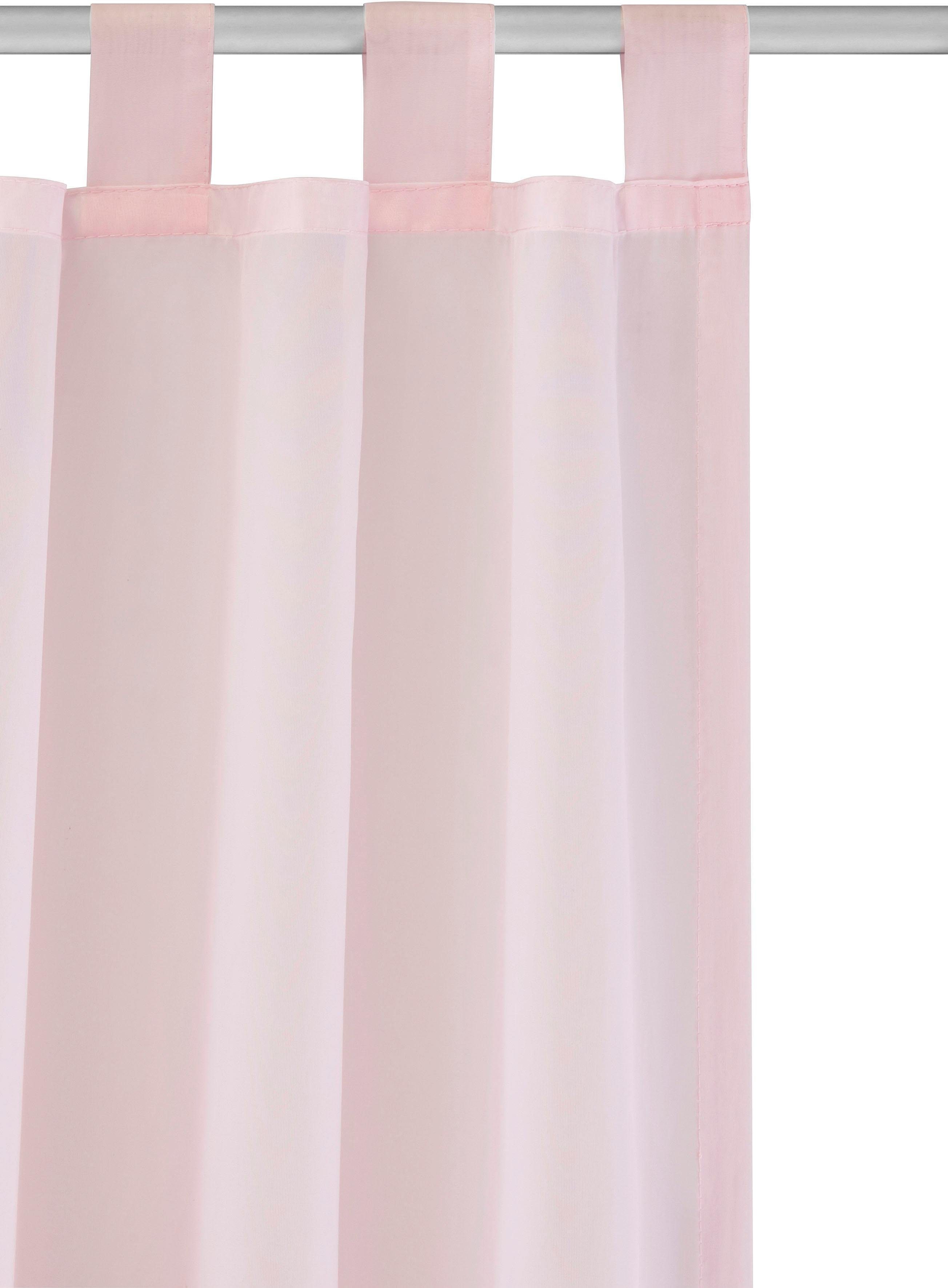 OTTO home Gardine XANA mit Schlaufen, Topseller! (1 St), Schlaufen, transparent, Voile, Bestseller, einfarbig, 1 Schal, pflegeleicht, preiswert! – Bild 5 von 5