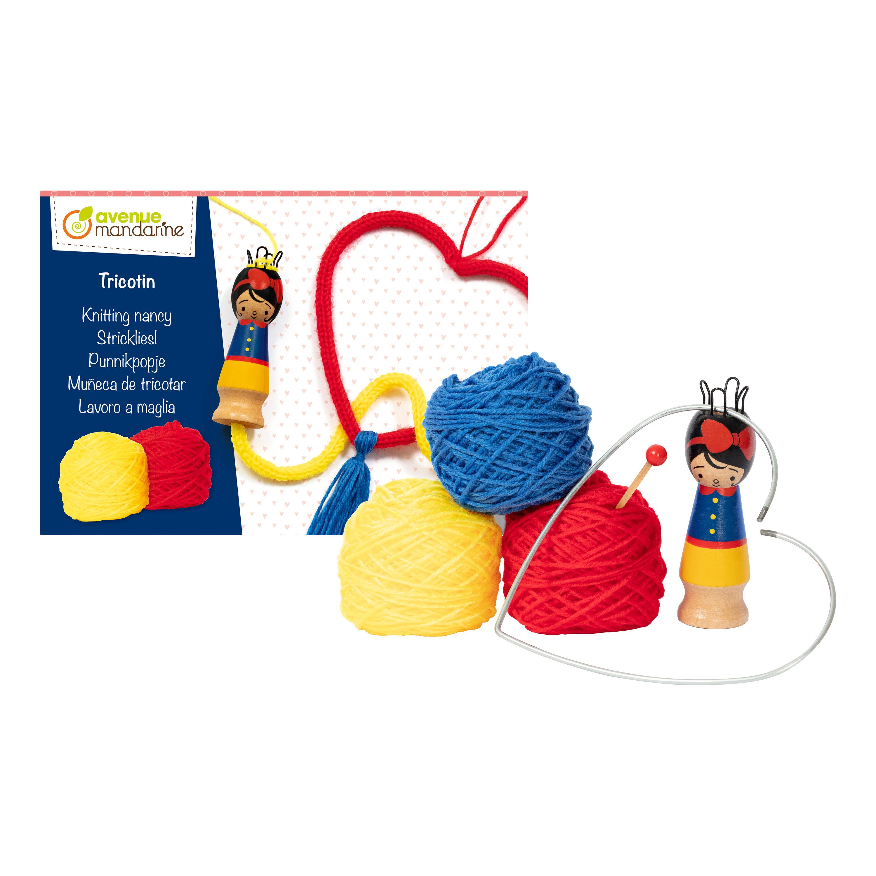 Avenue Mandarine Kreativset Kreativ-Box Strickliesel, (5-tlg), 5 Teile