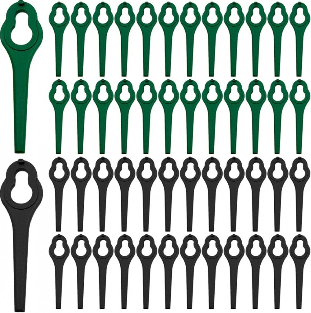 FELIXLEO Messerklinge Ersatz-Kunststoffmesser, 100 Stück Kunststoff-Rasenmähermesser (1-St)
