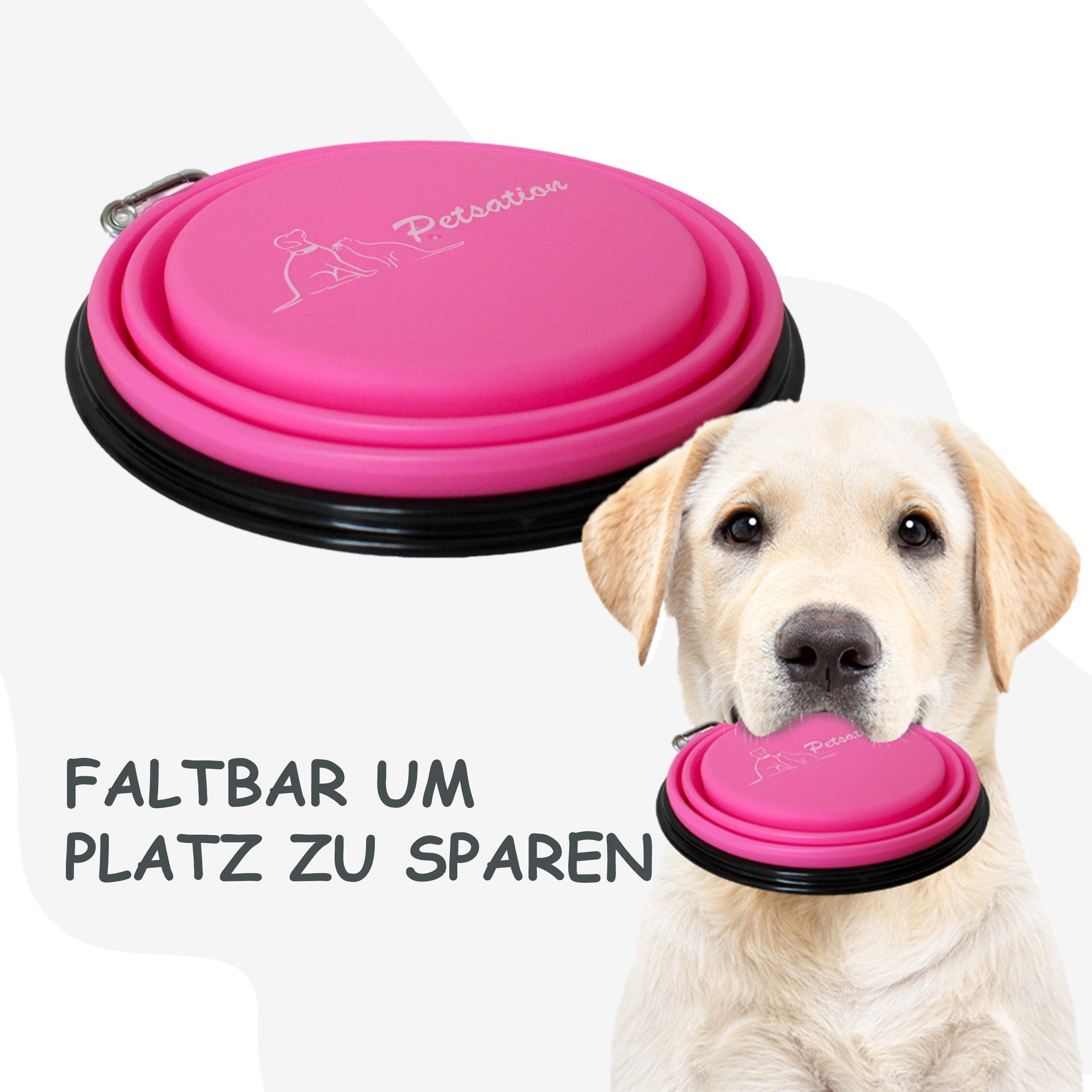 Petsation Reisenapf Hundenapf faltbar für unterwegs - Reisenapf Hund ideal für den Alltag