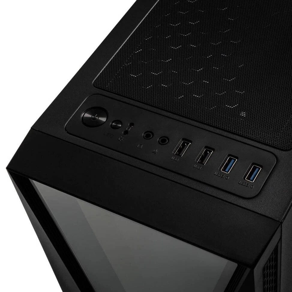 Cyber Titan Turbo AMD Ryzen 5 5500 - NVIDIA GeForce RTX 5060 Ti Gaming-PC (AMD AMD Ryzen 5 5500, NVIDIA GeForce RTX 5060 Ti, 16 GB RAM, 512 GB SSD, RGB-Beleuchtung, Gaming PC, Windows 11 Pro, dedizierte Grafikkarte)