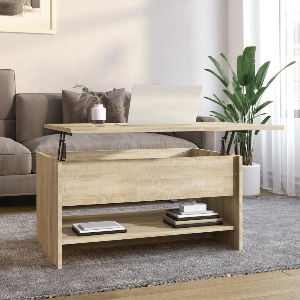 vidaXL Couchtisch Couchtisch Sonoma-Eiche 80x50x40 cm Holzwerkstoff (1-St) Sonoma Eiche | Sonoma Eiche | Couchtische