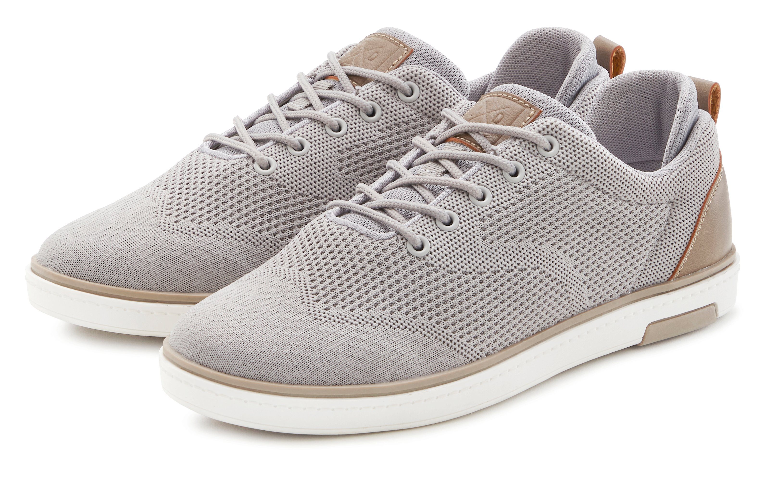 John Devin Schnürschuh Sneaker Mesh-Optik, Freizeitschuh, günstig online kaufen