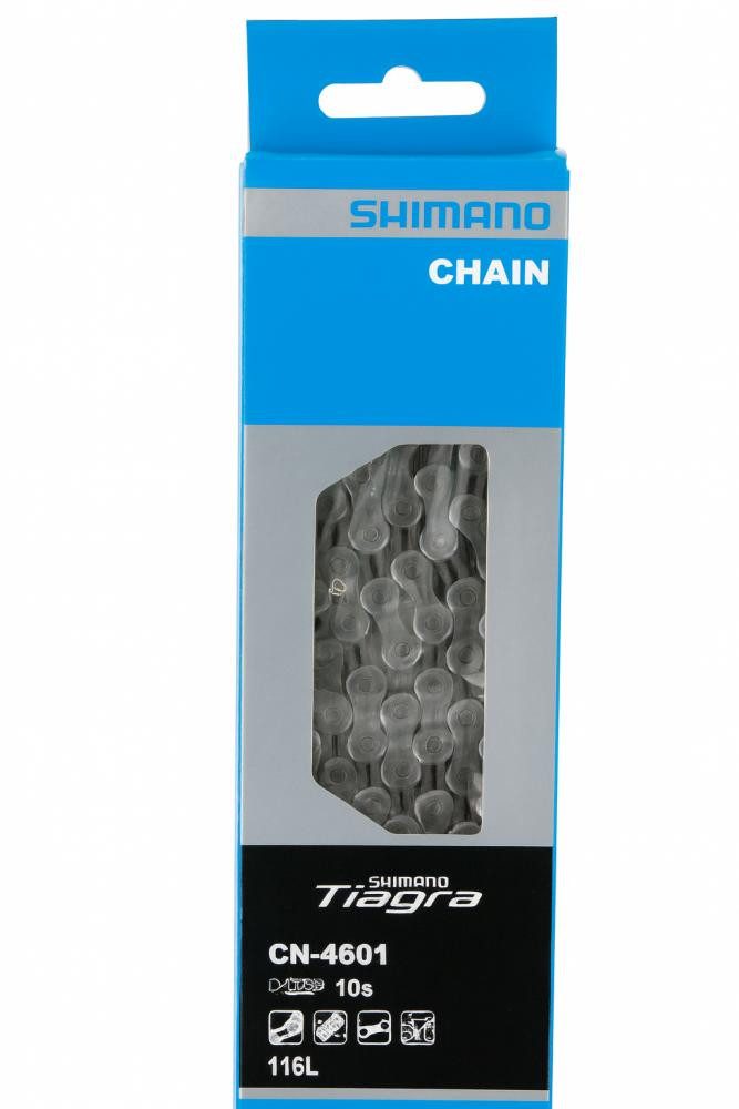 Fahrradkette SHIMANO Kette CN-4601 Fahrradkette 10 fach 116 Glieder - 10 fach Antri