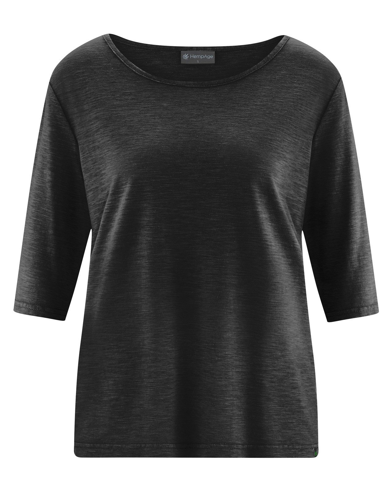 T-Shirt Halbarm T-Shirt Hanf/Biobaumwolle Casual Fit
