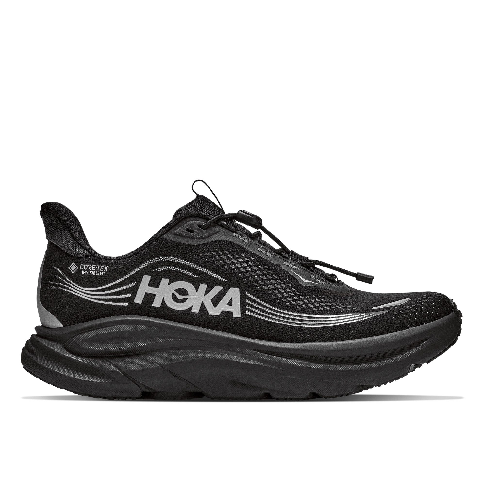 Hoka One One W CLIFTON 11 GTX Damen Laufschuh Black/Black Laufschuh