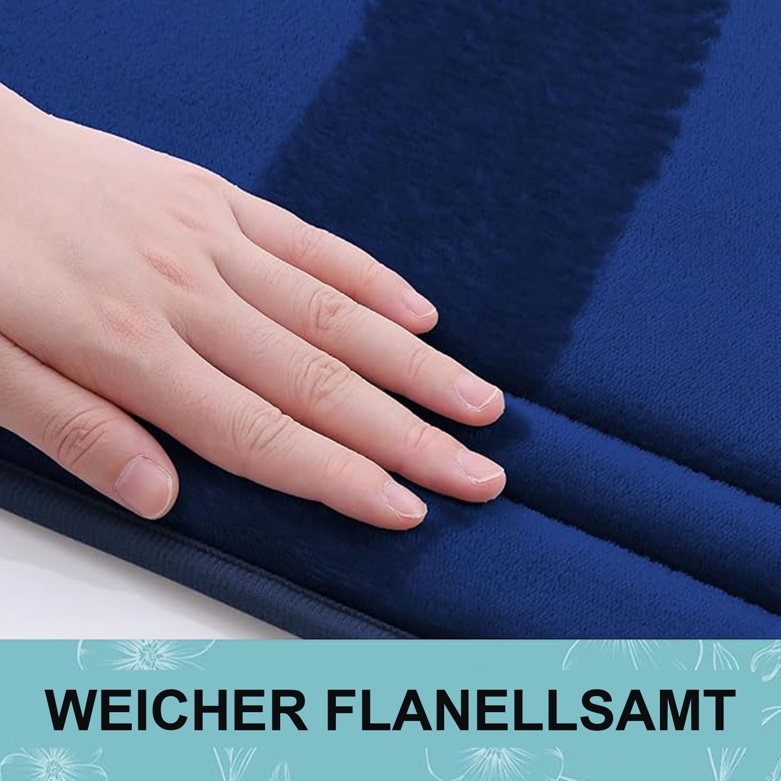OKWISH Badematte Memory Schaum Badezimmerteppich Badteppich günstig online kaufen