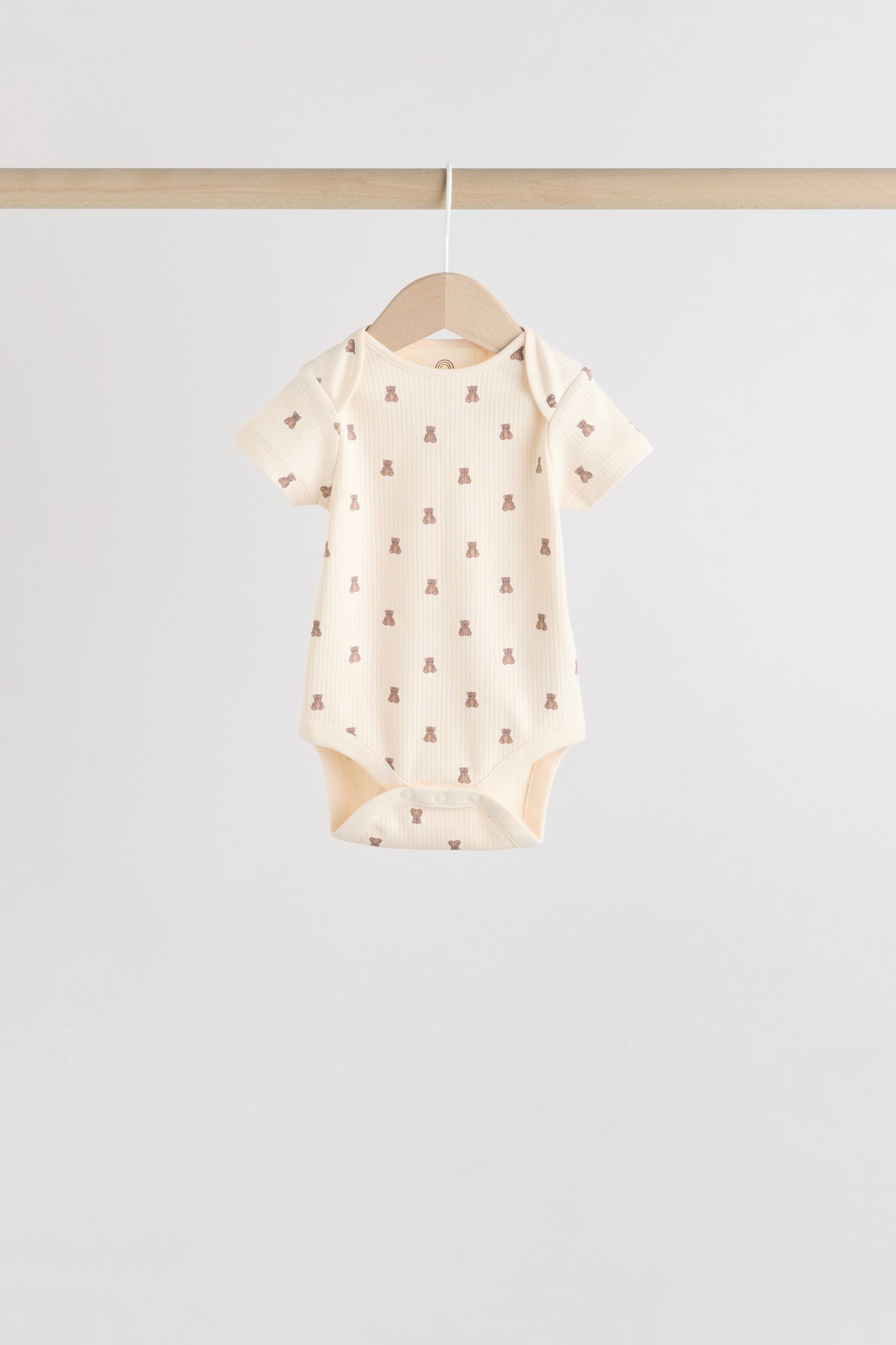 Next Kurzarmbody Kurzärmelige Baby Bodysuits im 5er-Pack (5-tlg) – Bild 4 von 5