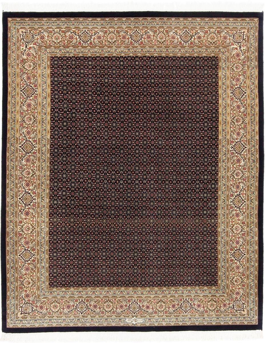 Orientteppich Täbriz Mahi 154x195 Handgeknüpfter Orientteppich / Perserteppich, Nain Trading, rechteckig, Höhe: 7 mm