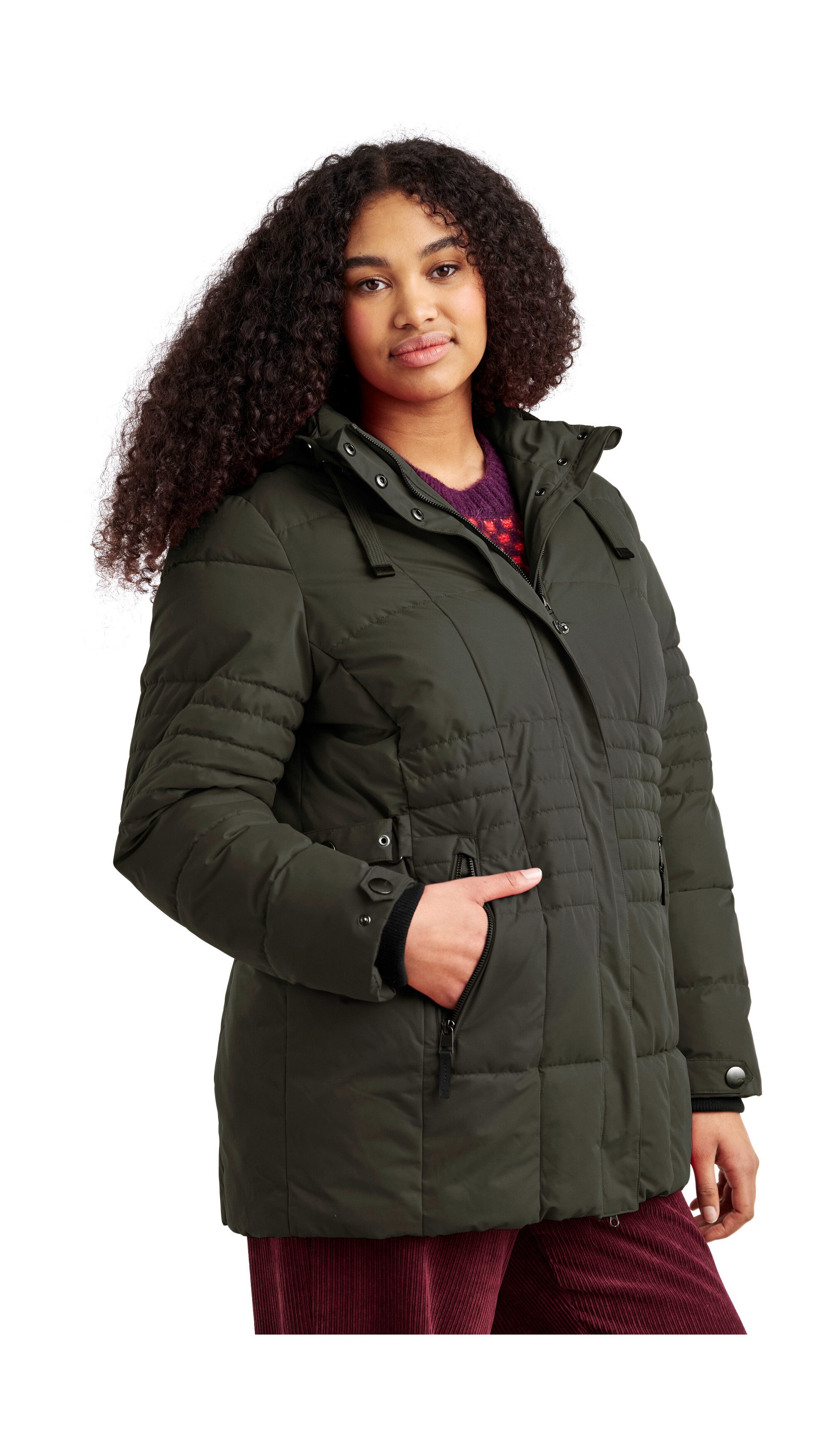 STOY Steppjacke STW 3 WMN QLTD JCKT Wasserabweisend, winddicht, atmungsaktiv, verstellbare Kapuze