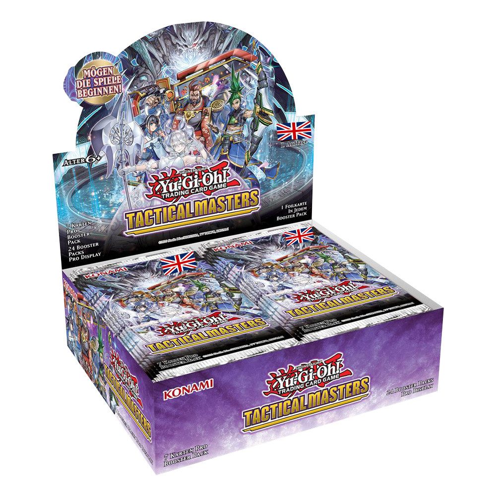 Yu-Gi-Oh Sammelkarte Yu-Gi-Oh! Tactical Masters - 1 Display - Englisch