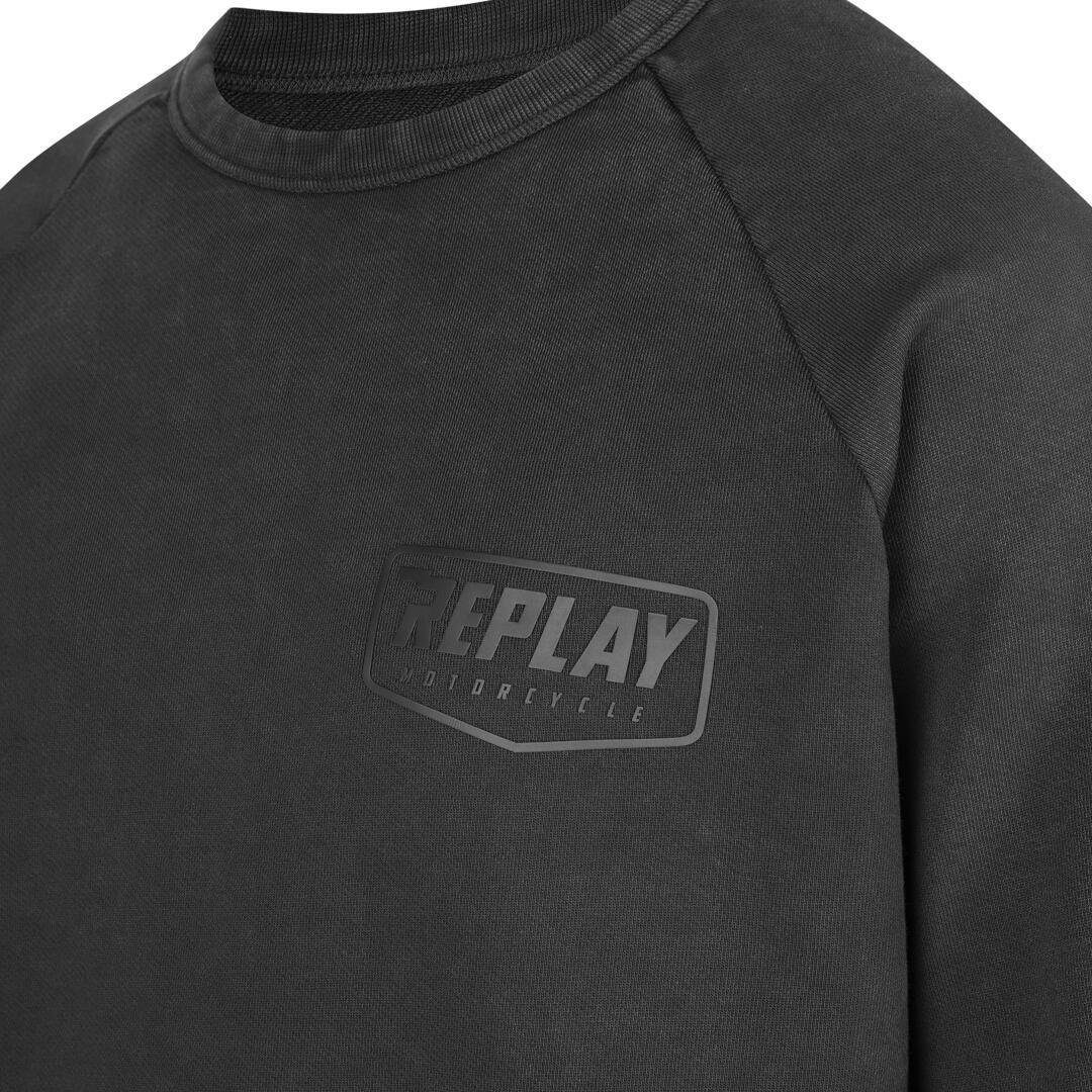 Replay Sweater Black Longpullover Classic