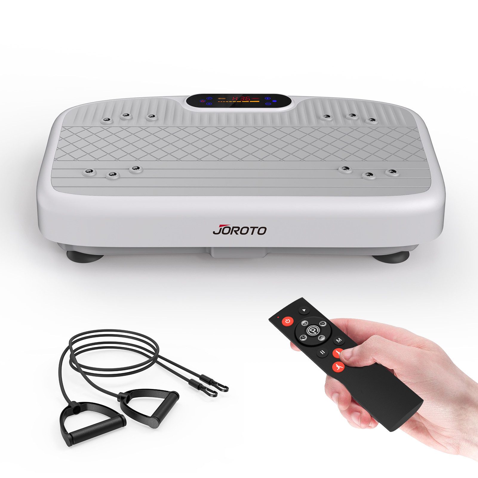 JOROTO Vibrationsplatte JOROTO leise und rutschfeste Vibrationsplatte für zu Hause
