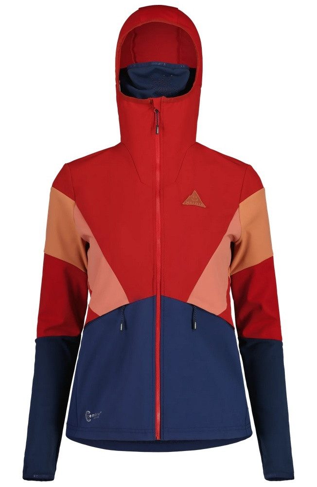 Maloja Winterjacke Skijacke FronebenM (windabweisend, wasserabweisend) rot/bunt Damen