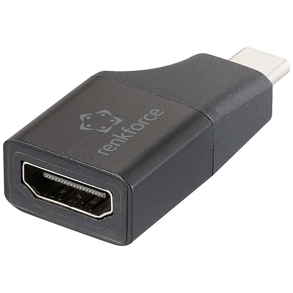 Renkforce RF-6418168 USB-C® / HDMI Adapter [1x USB-C® Stecker - 1x HDM TV-Adapter