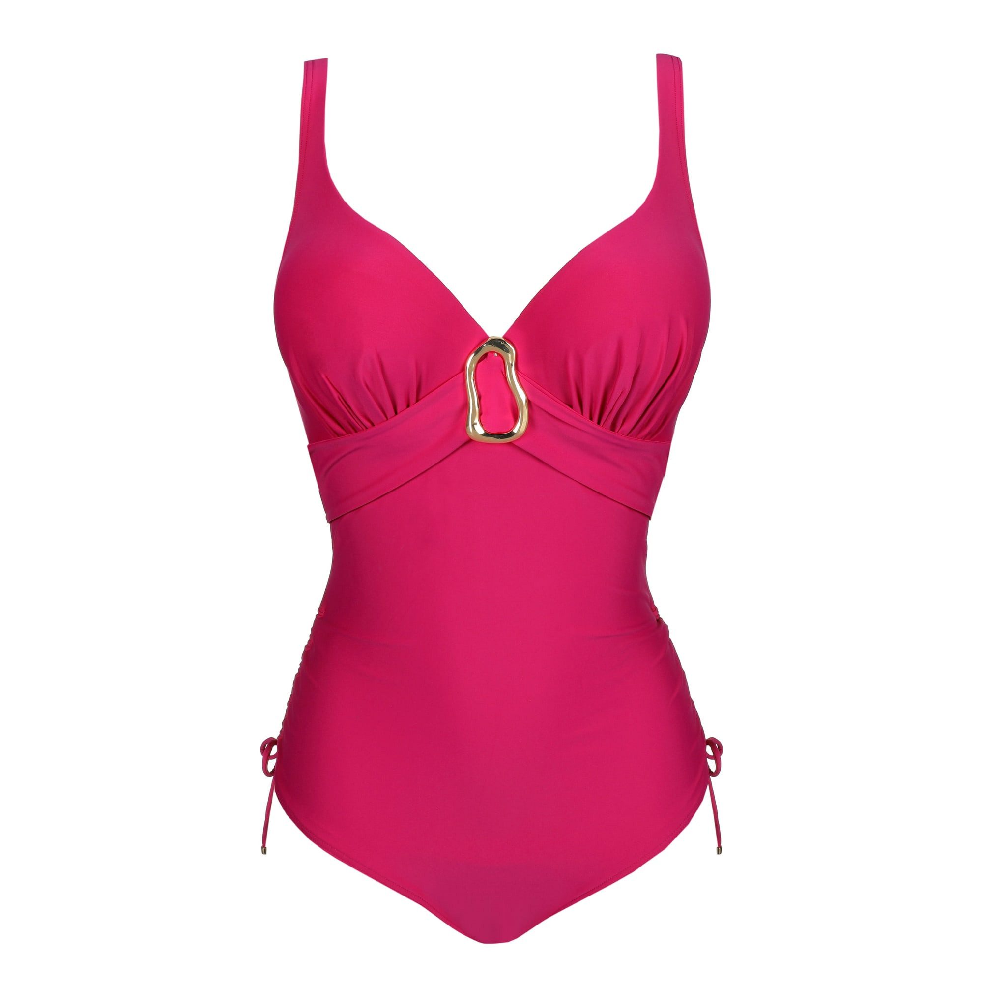 PrimaDonna Badeanzug Deep Magenta Tiefdekolletierter Badeanzug
