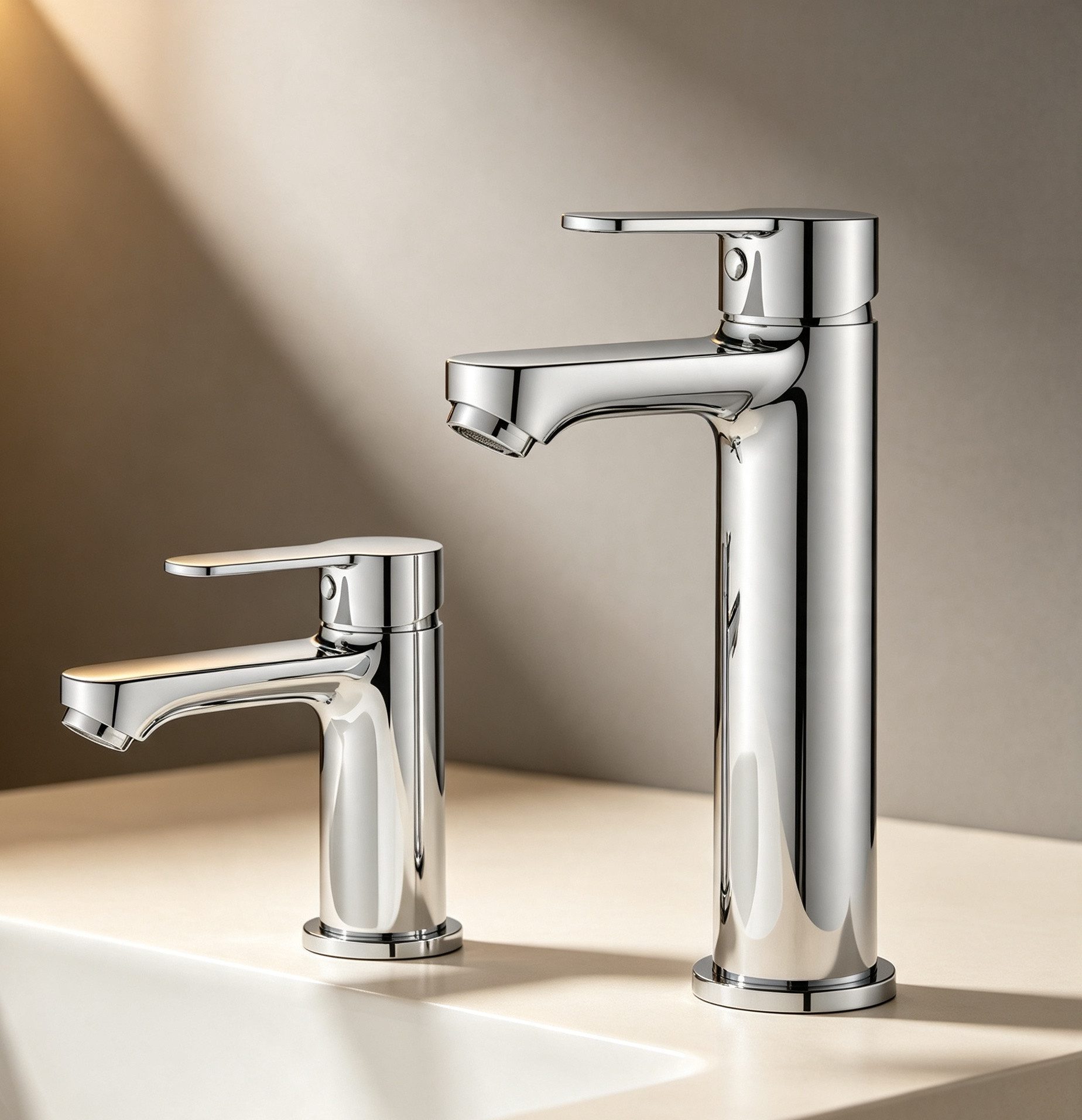AICA Waschtischarmatur Waschtischarmatur Badarmatur Wasserhahn Hochdruck Mischbatterie KTW