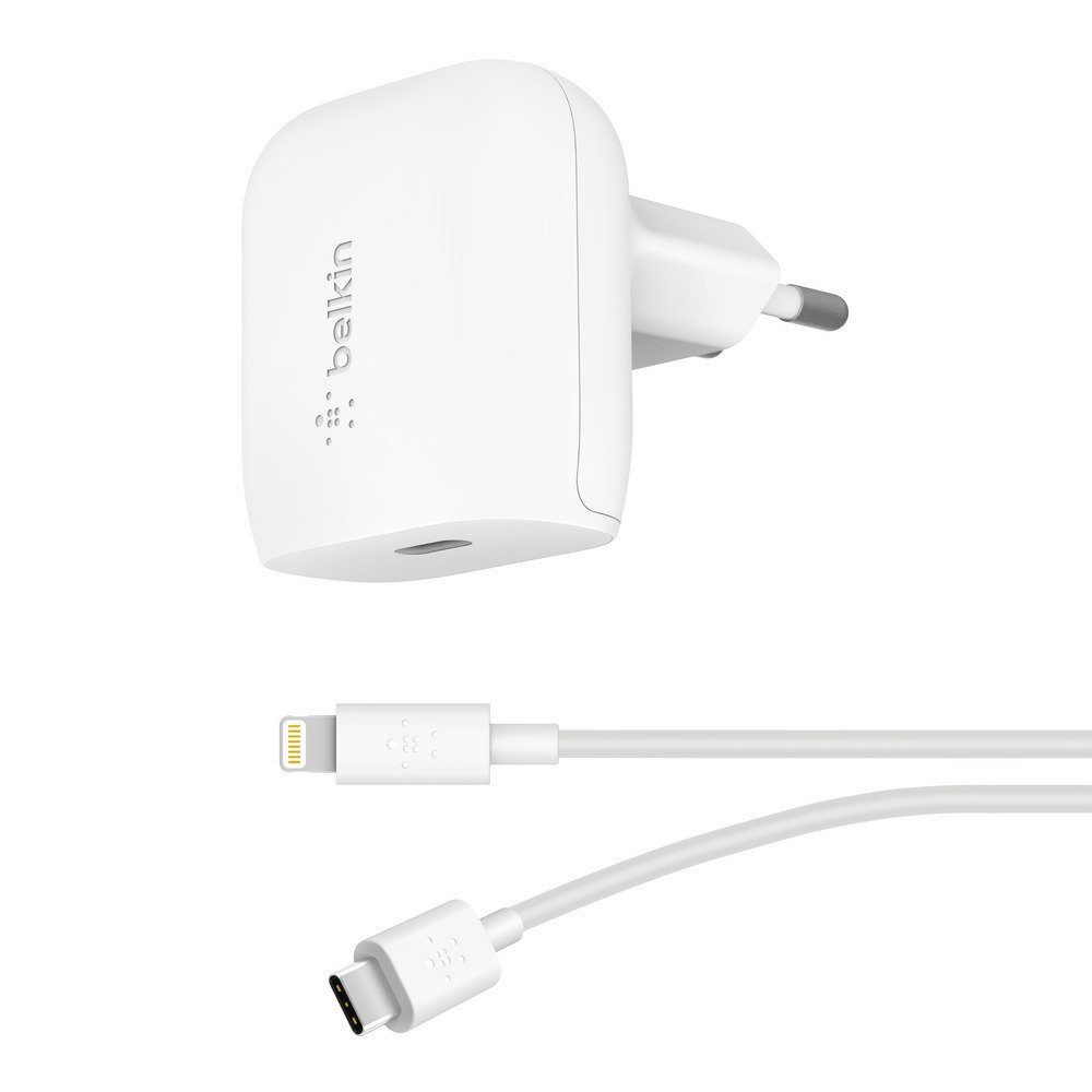 Image of Belkin Akkuladegerät »20W USB-C Ladegerät USB-C/Lightning«
