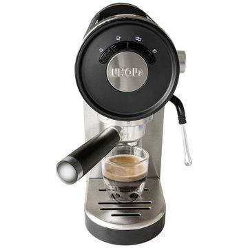 Unold Espressomaschine Kompakte Edelstahl Espresso-Siebträgermaschine