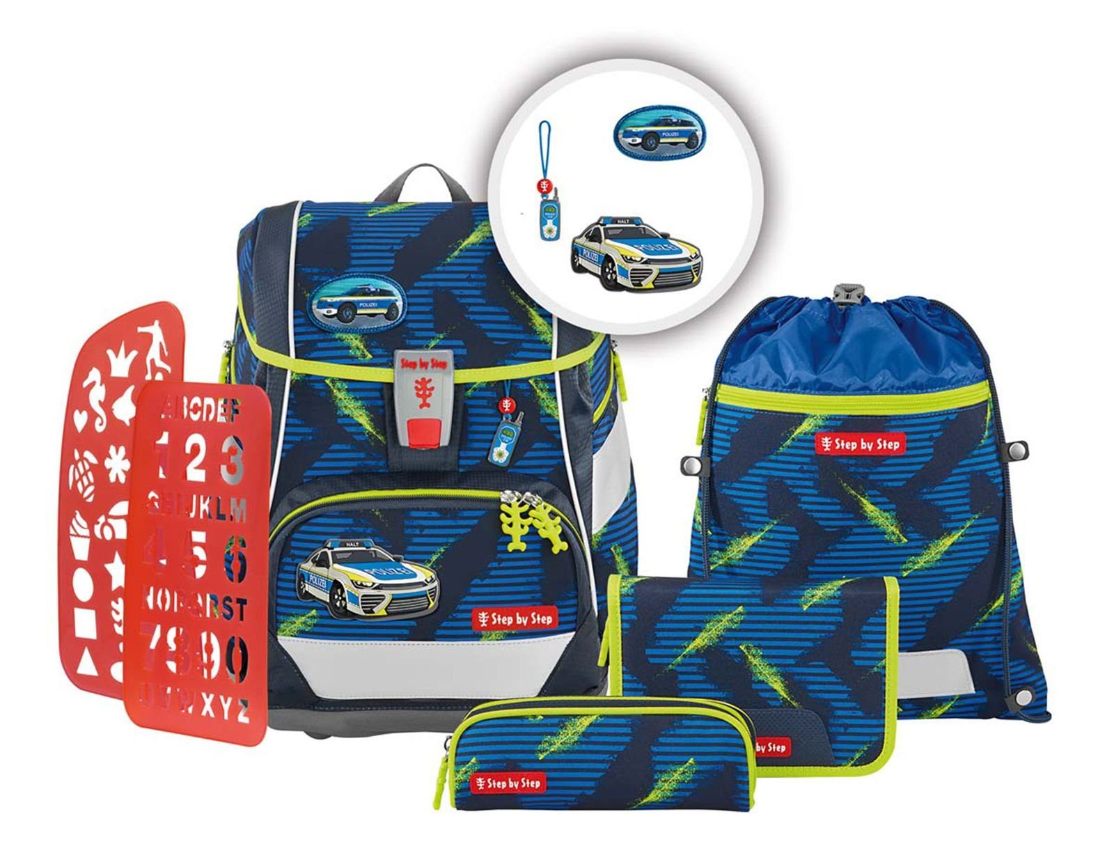 Step by Step Schulranzen 2in1 Plus (Set, 4-tlg)
