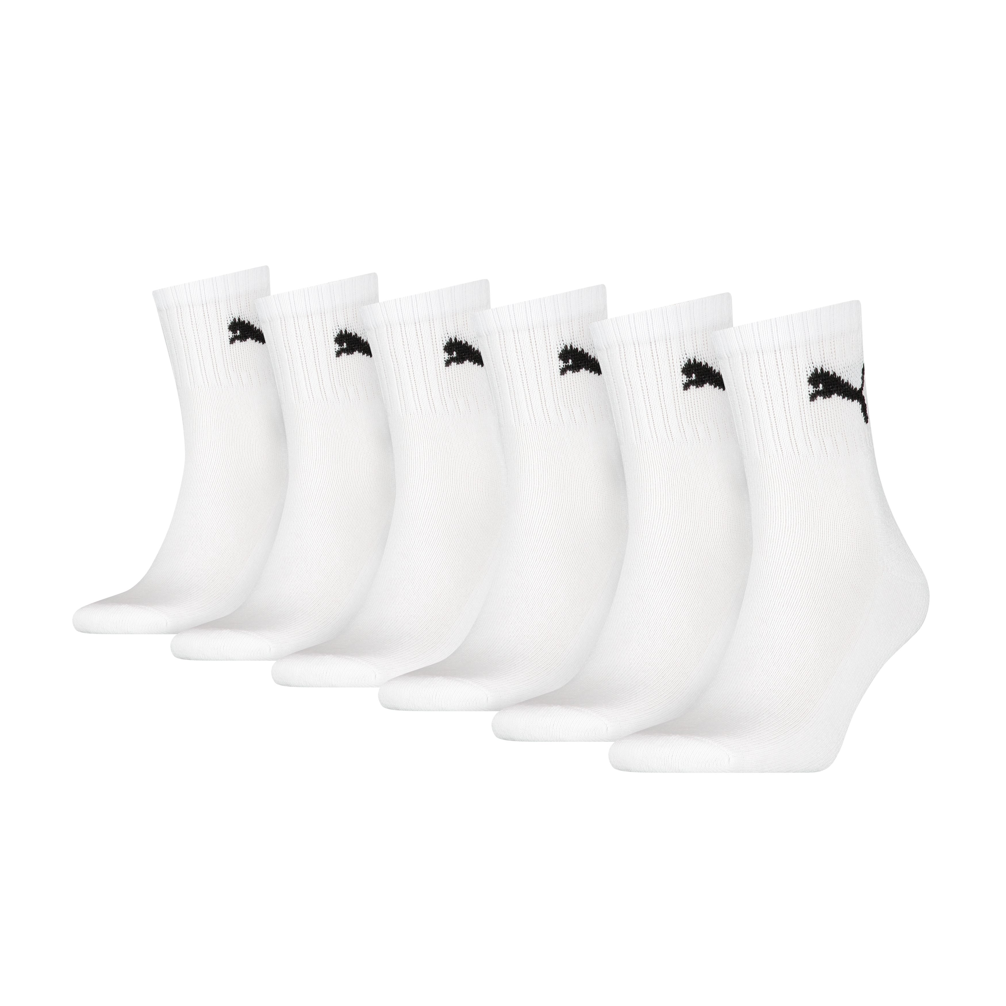 Socken PUMA SHORT CREW 6P UNISEX ECOM