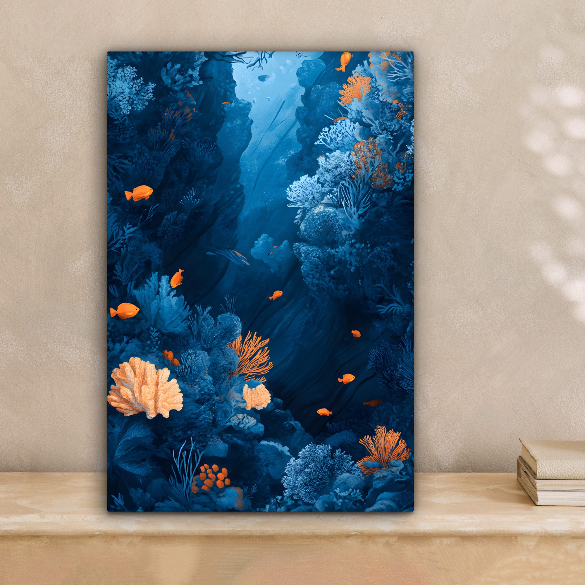 OneMillionCanvasses® Leinwandbild Korallenriff - Fische - günstig online kaufen