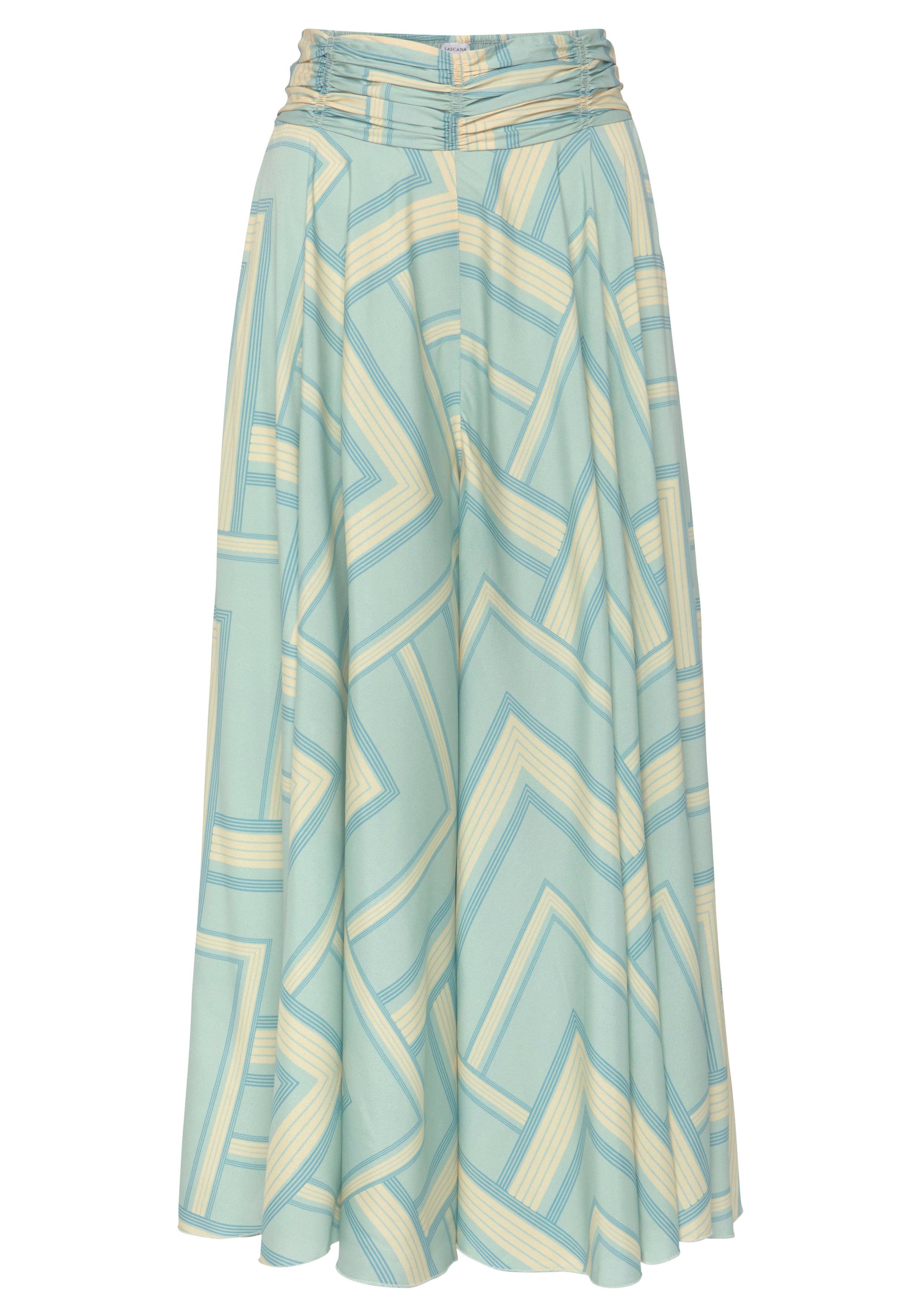 LASCANA Hosenrock aus glatter Ware, Culotte, günstig online kaufen
