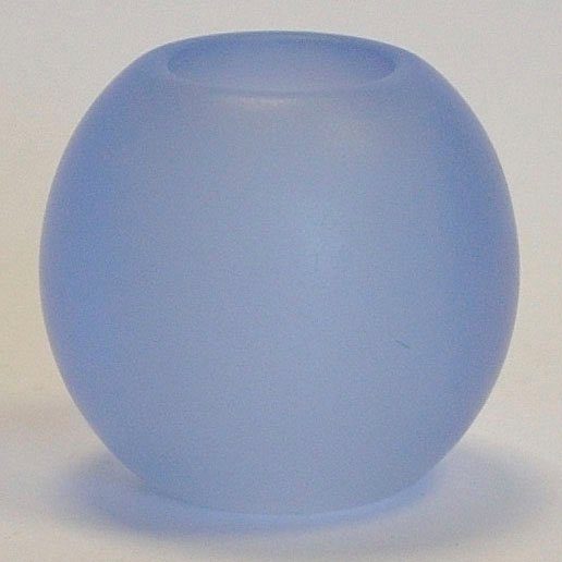 Scheibengardine Roma Boule Acryl, St), blau Schlaufen halbtransparent Kutti, (1