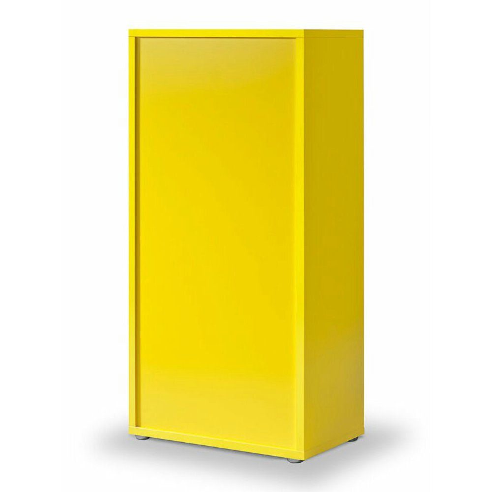 Dübel Schrauben Säulen Regal, in Germany, Standregal moebel-dich-auf Click-System: Gelb Made 3er, CLICK und keine