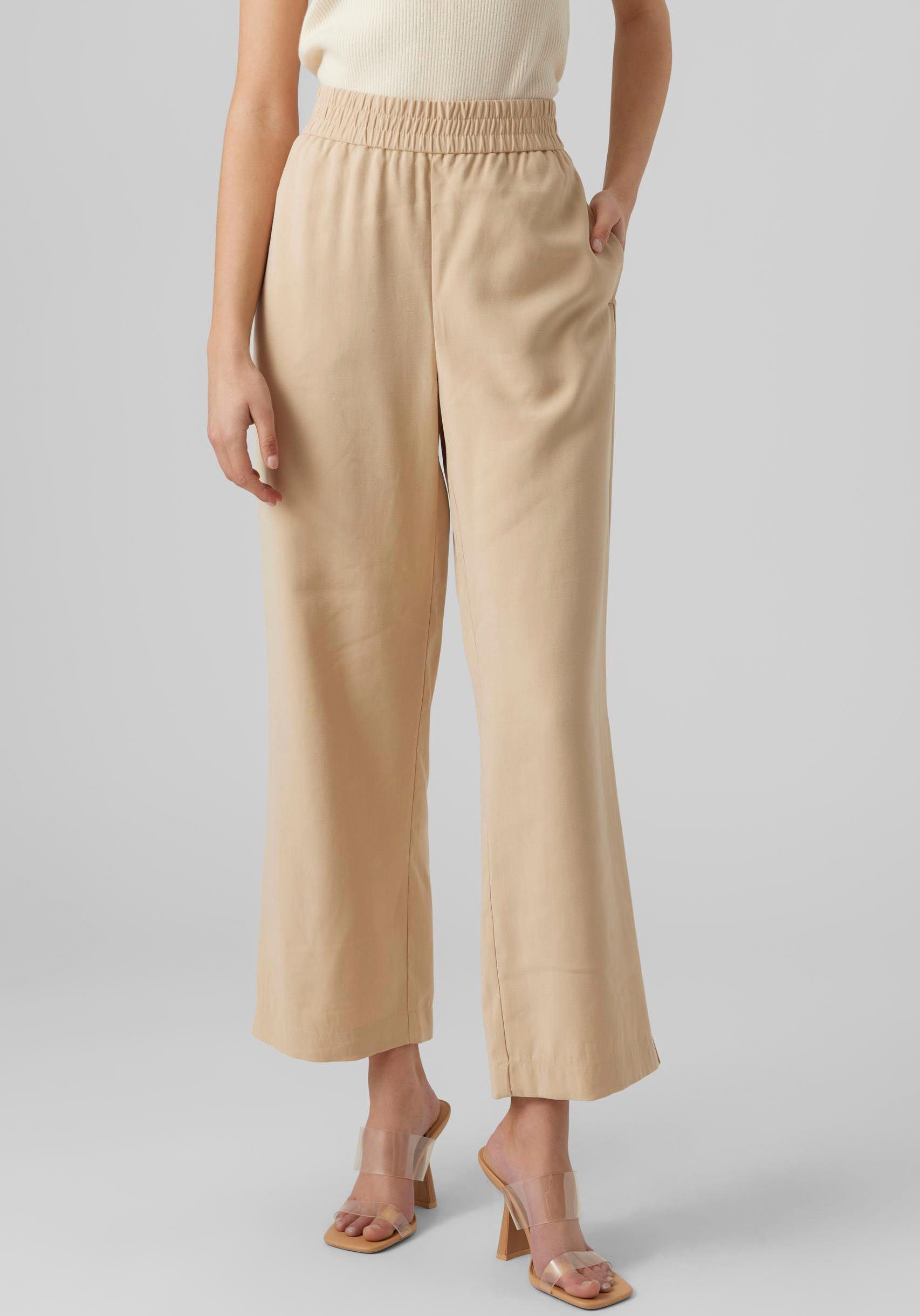 Vero Moda Schlupfhose VMCARMEN HW WIDE PULL-ON PANT NOOS