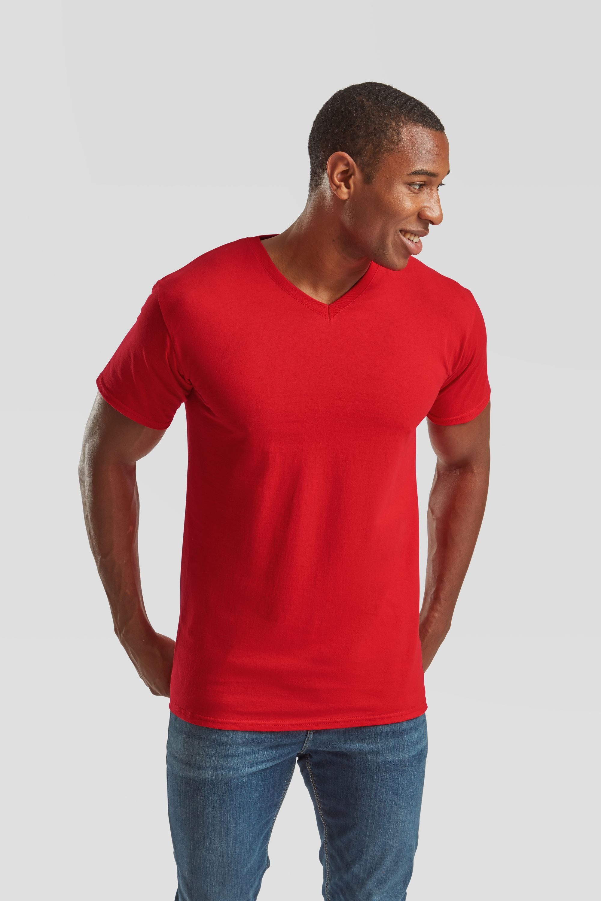 Fruit of the Loom V-Shirt Fruit of the Loom Valueweight V-Neck T
