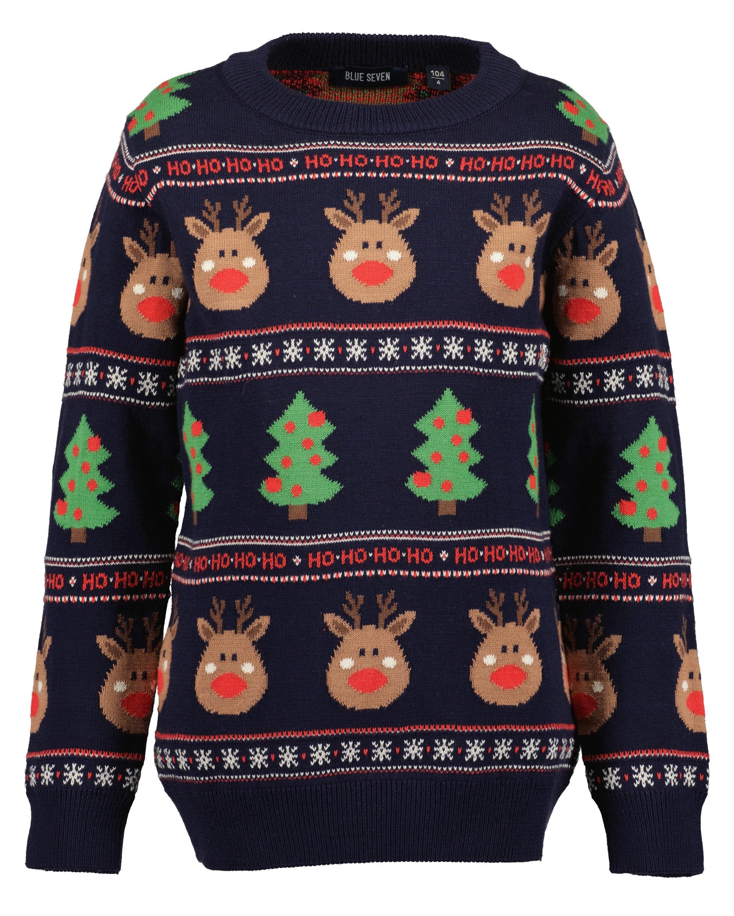 Blue Seven Strickpullover Blue Seven Pullover Christmas