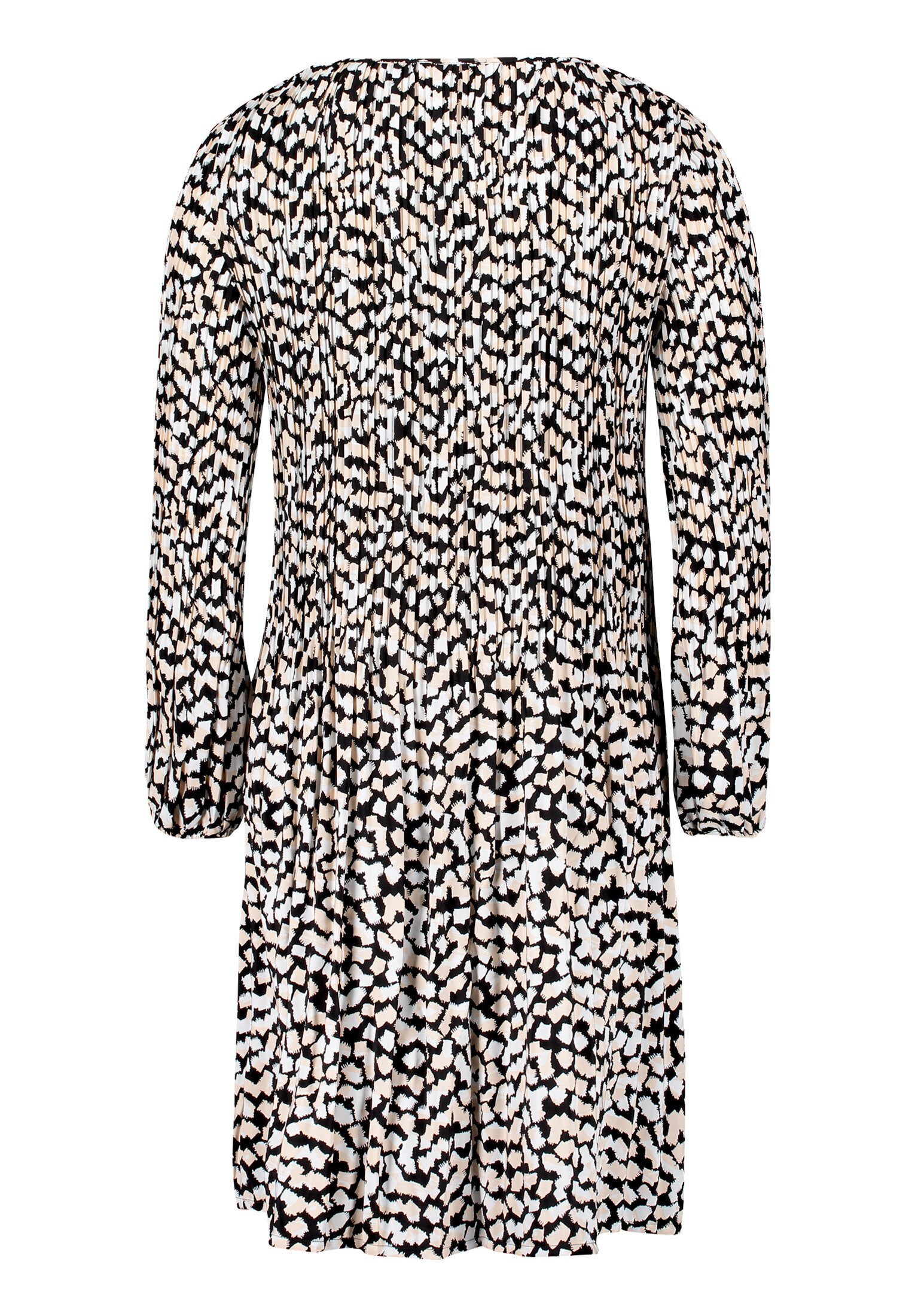 Cartoon Plisseekleid Damen mit Muster Design