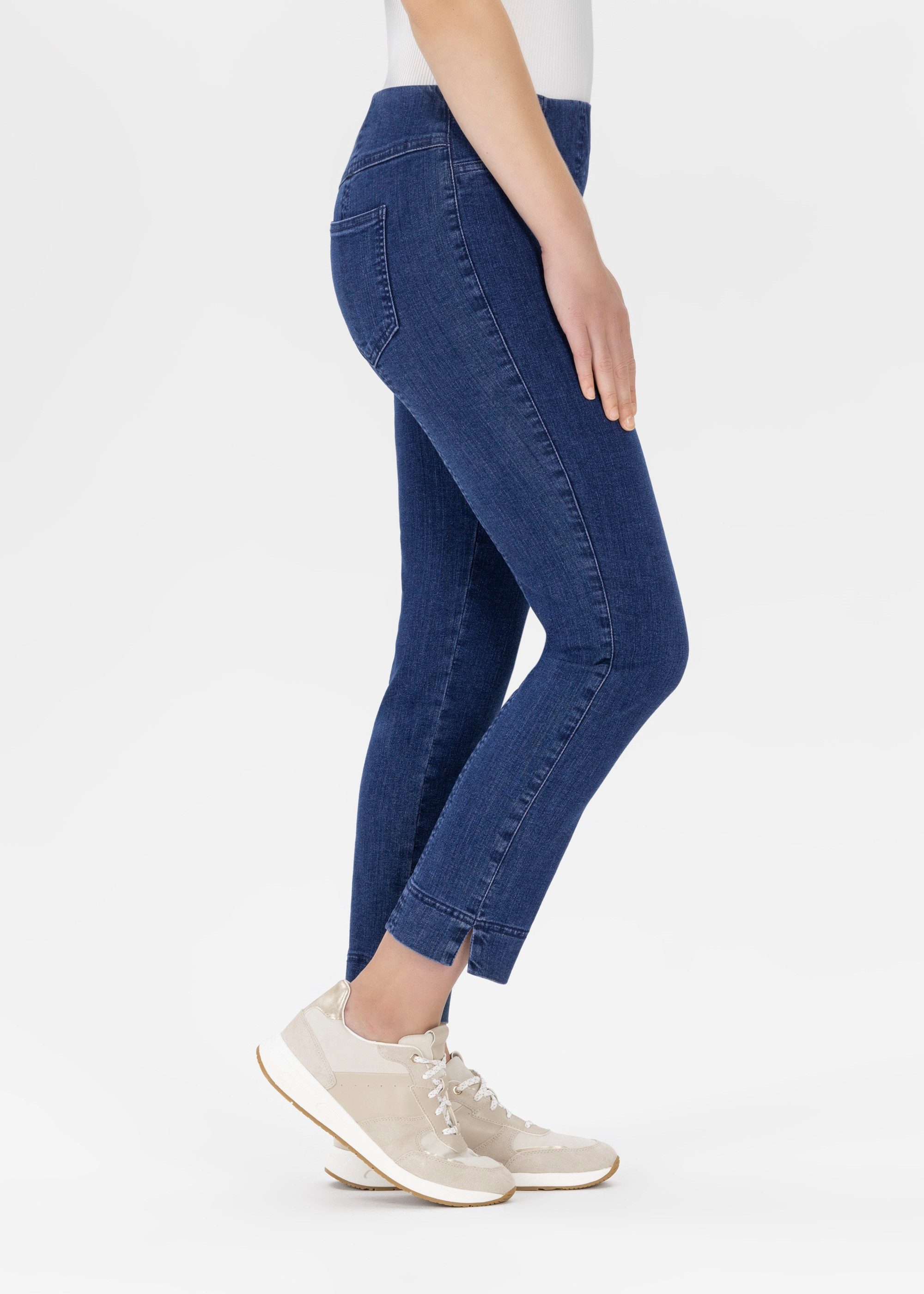 Stehmann 3/4-Jeans Igor3-680W 3/4- Jeans-Leggings mit Stretch