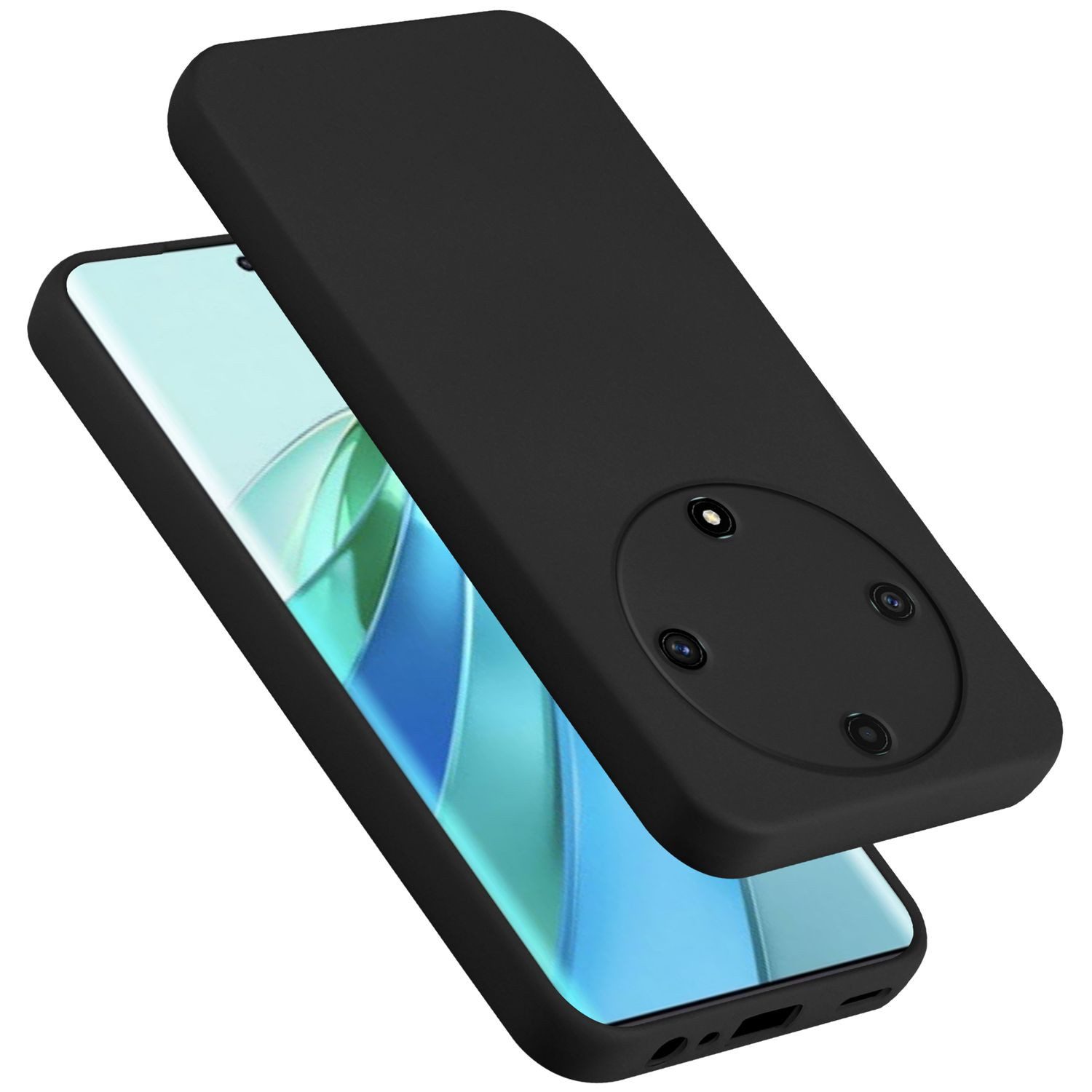 Cadorabo Handyhülle für Honor Magic 5 Lite 5G Hülle Honor Magic 5 Lite 5G, Flexible Hülle TPU Silikon Schutzhülle Back Cover Case