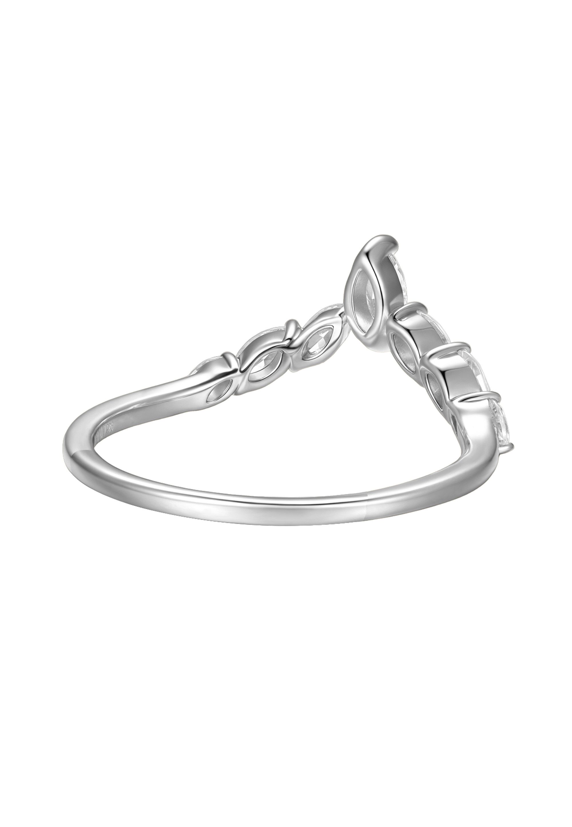 NANA KAY Fingerring Sparkly Couture, mit farblosem Stein