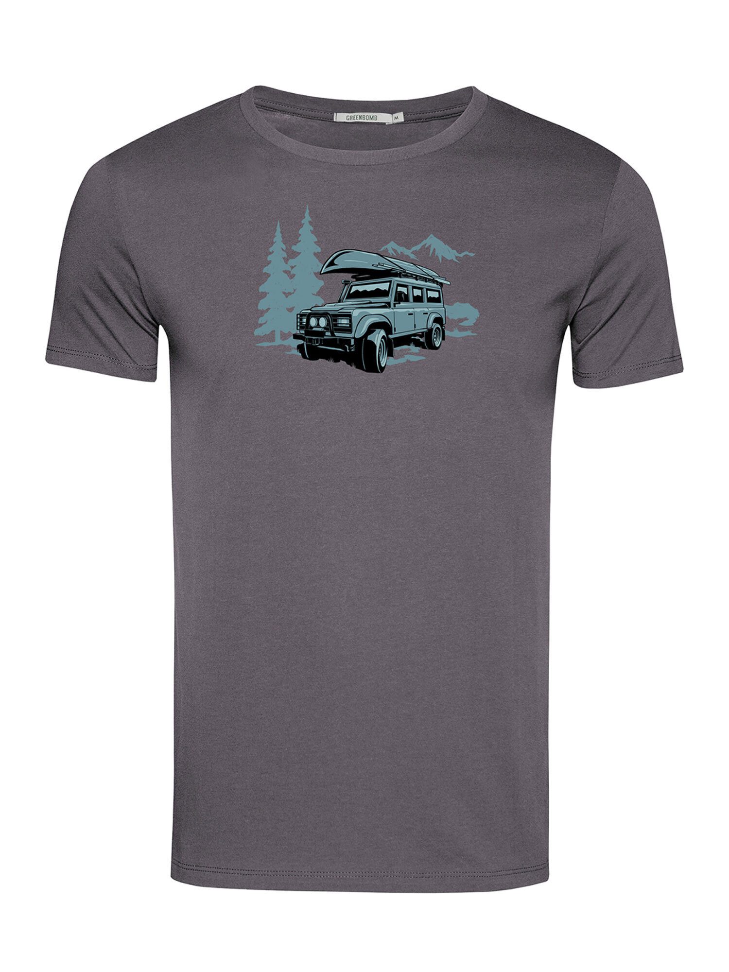 GreenBomb T-Shirt Guide Nature Getaway Motiv Natur (1-tlg., 1) klassischer günstig online kaufen