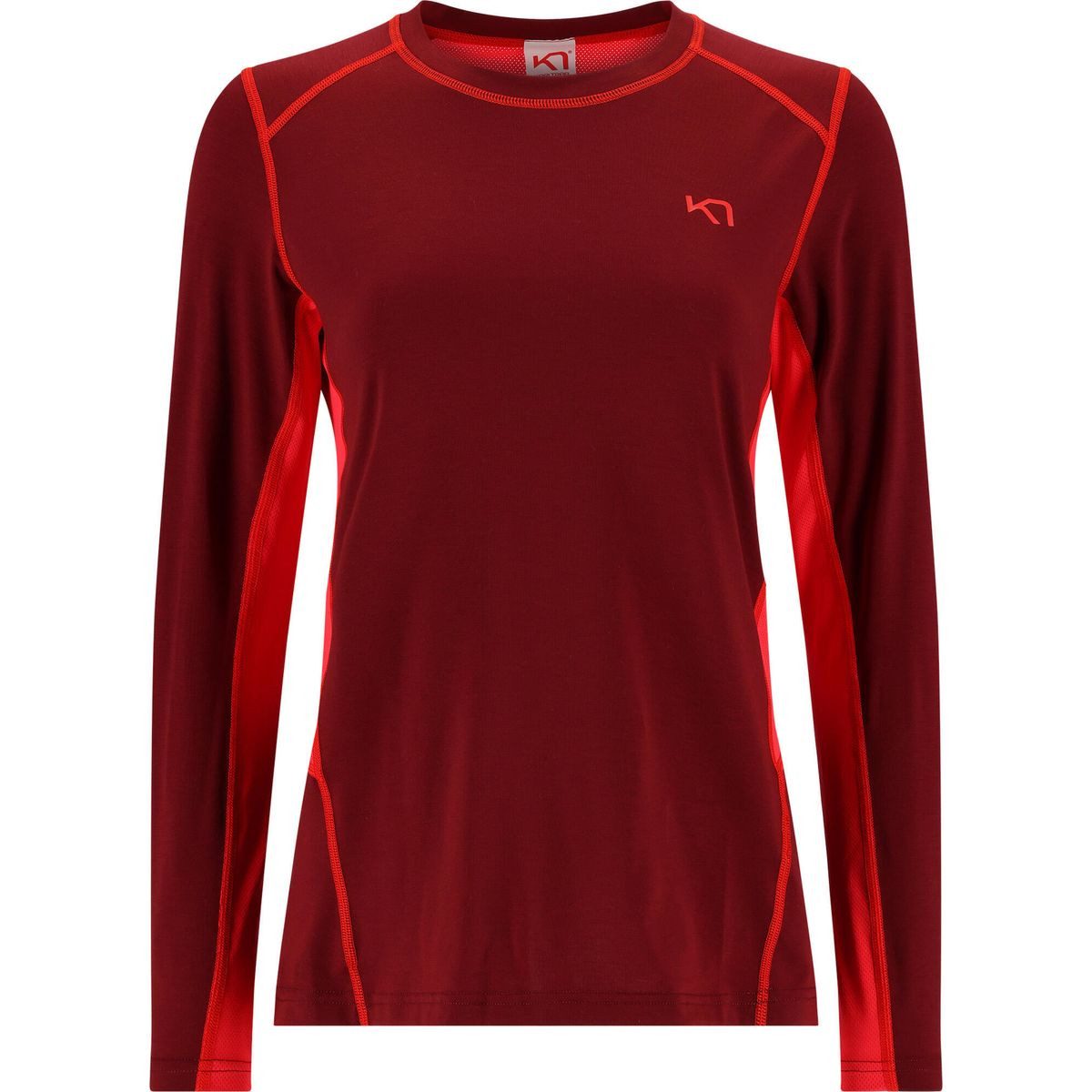Kari Traa Longsleeve Sval Longsleeve Funktionales Damen-Longsleeve mit Woll-Mix, ideal für Wandern und