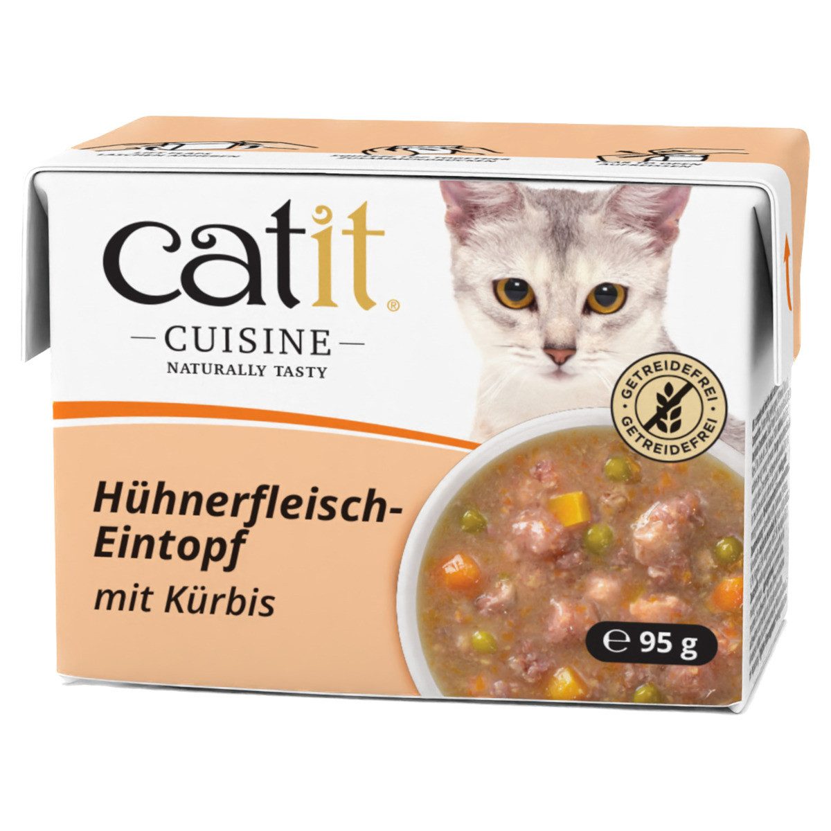 Catit Cuisine Hühnerfleisch-Eintopf mit Kürbis 95 g
