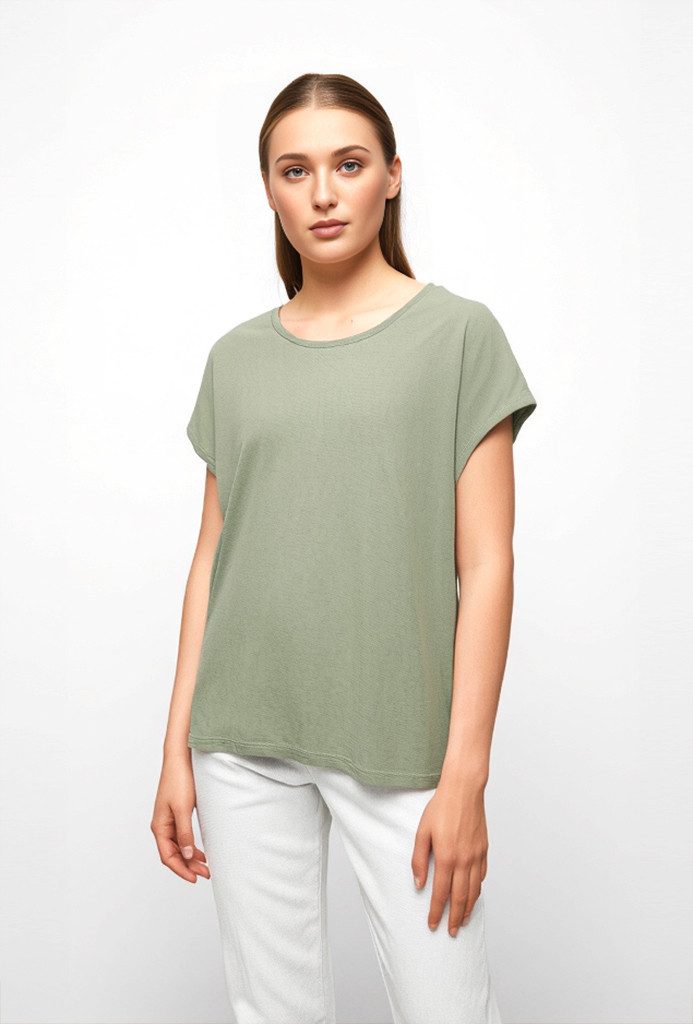 Vero Moda Rundhalsshirt VMAVA PLAIN SS günstig online kaufen