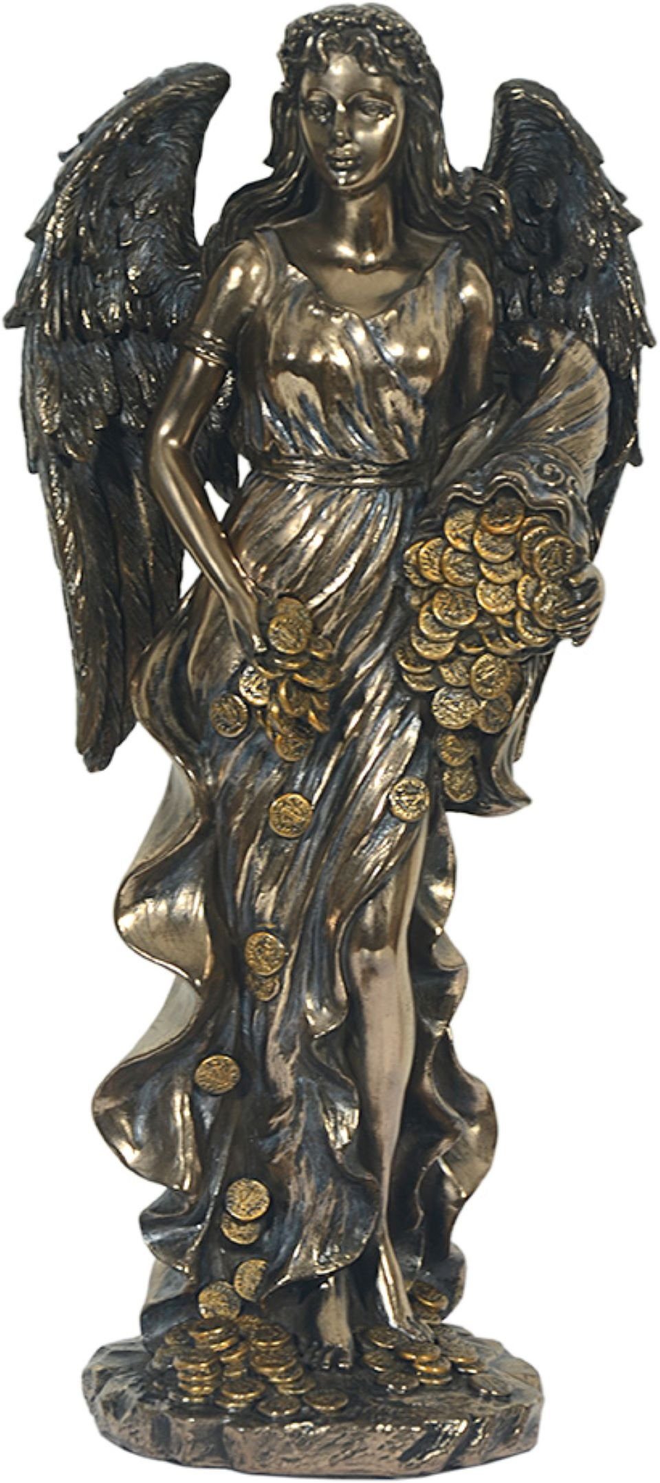 MystiCalls Dekofigur Fortuna - Deko Gott Götter Helden Gottheit, Material:  Polyresin