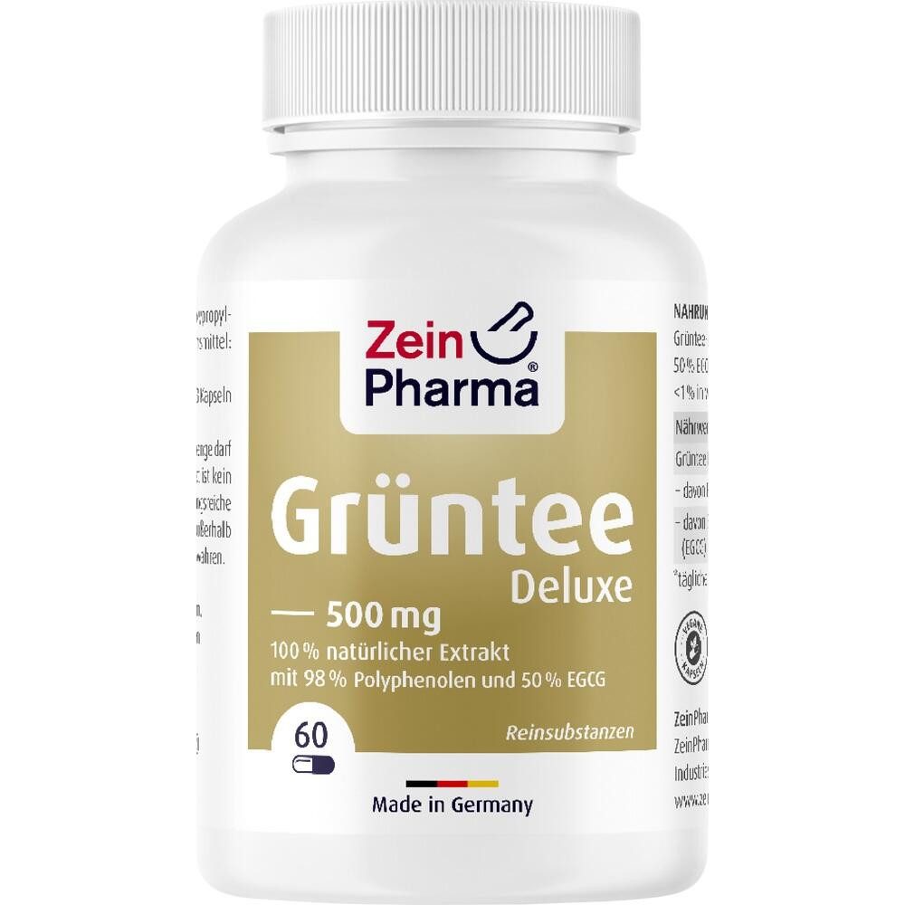 Zein Pharma - Germany GmbH GRÜNTEE KAPSELN 80/45 Deluxe Kapseln, 60 St.