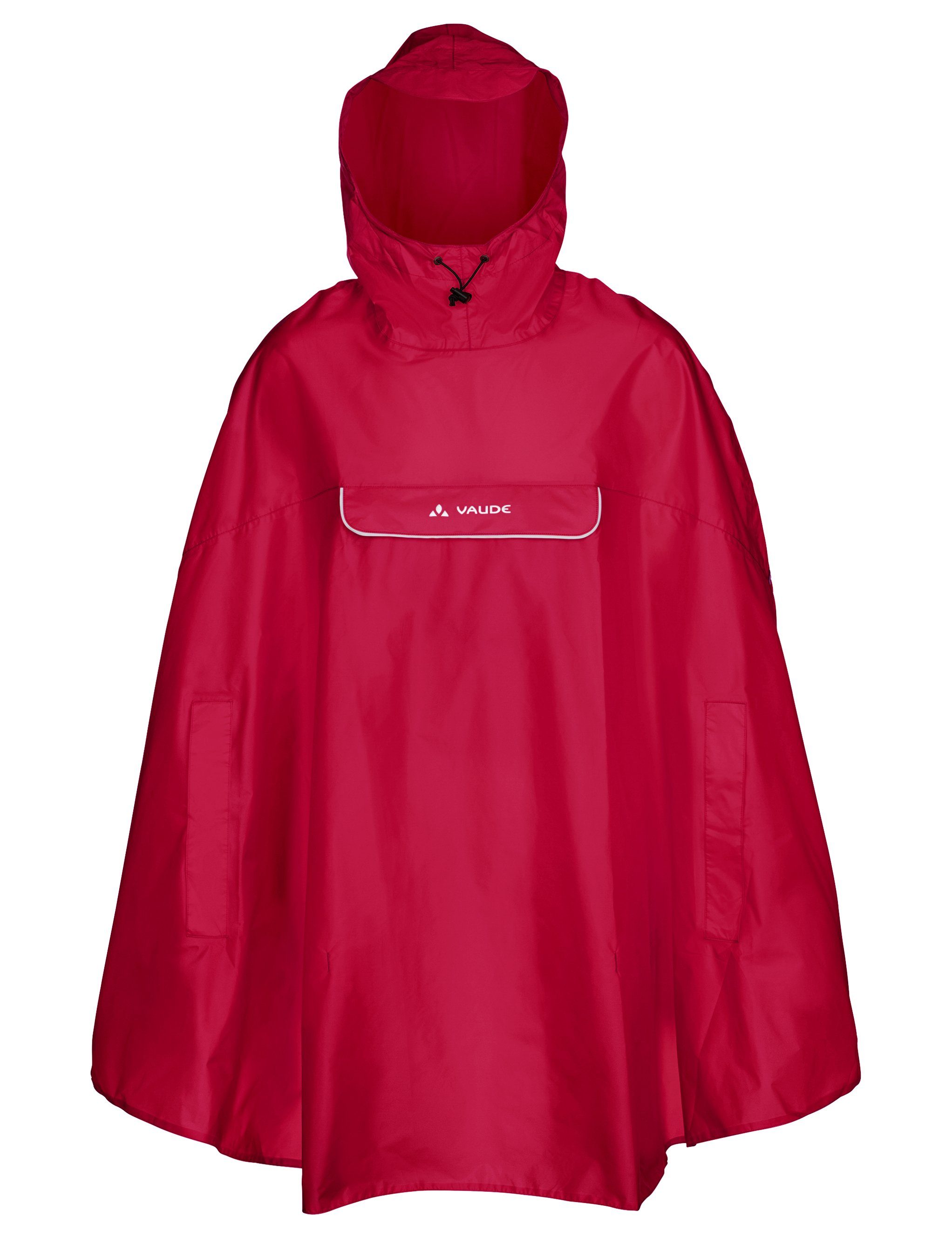 Regenponcho (1-St) indian VAUDE red Valdipino Poncho