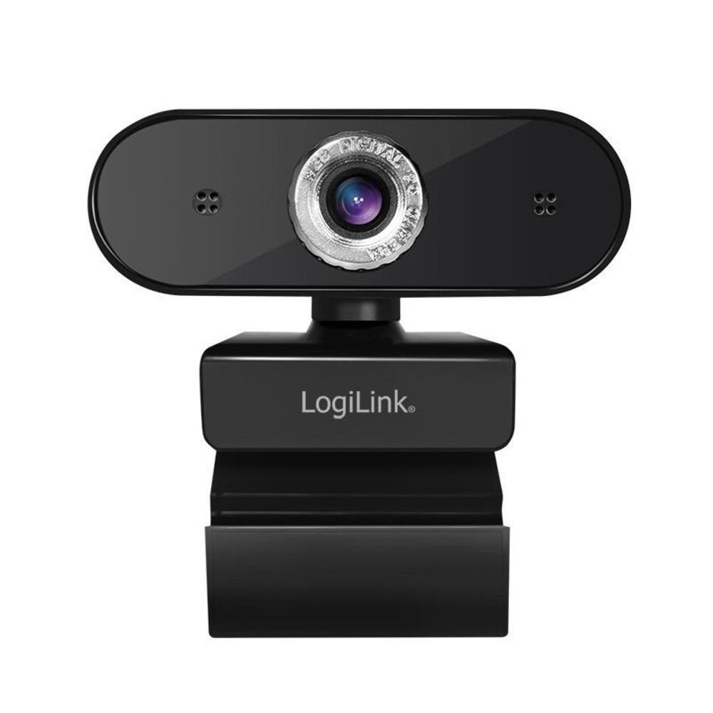 Full-HD-USB UA0371 Mikrofon Pro 1080p LogiLink mit Webcam
