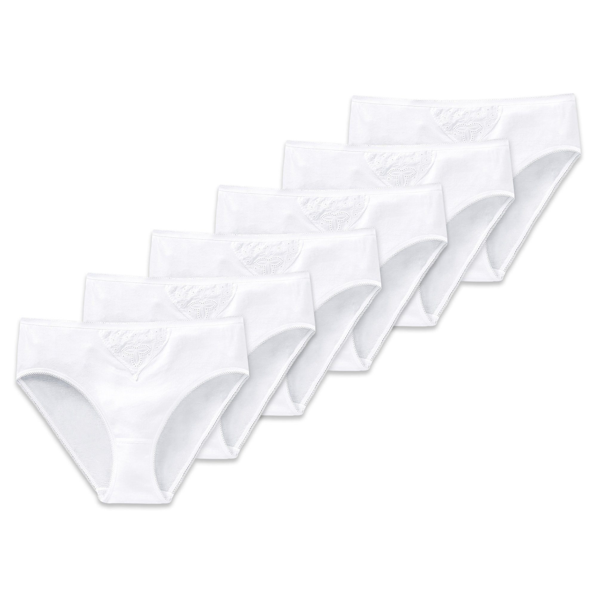Slip Damen Slip 6er Pack Baumwolle Cotton Essentials 6P