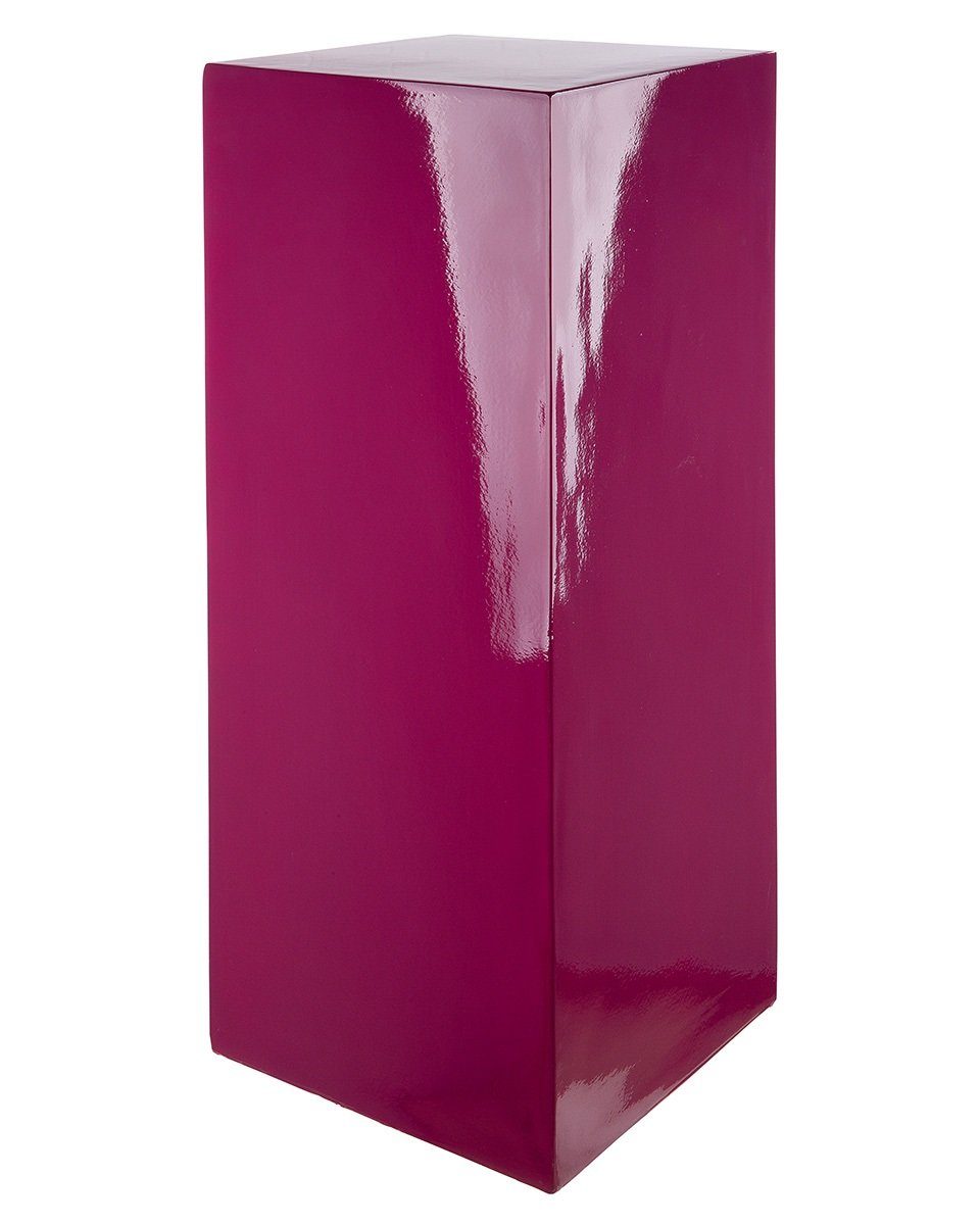 - Blumentopf GILDE GILDE H. 27cm 100cm Säule x pink Solid - B.