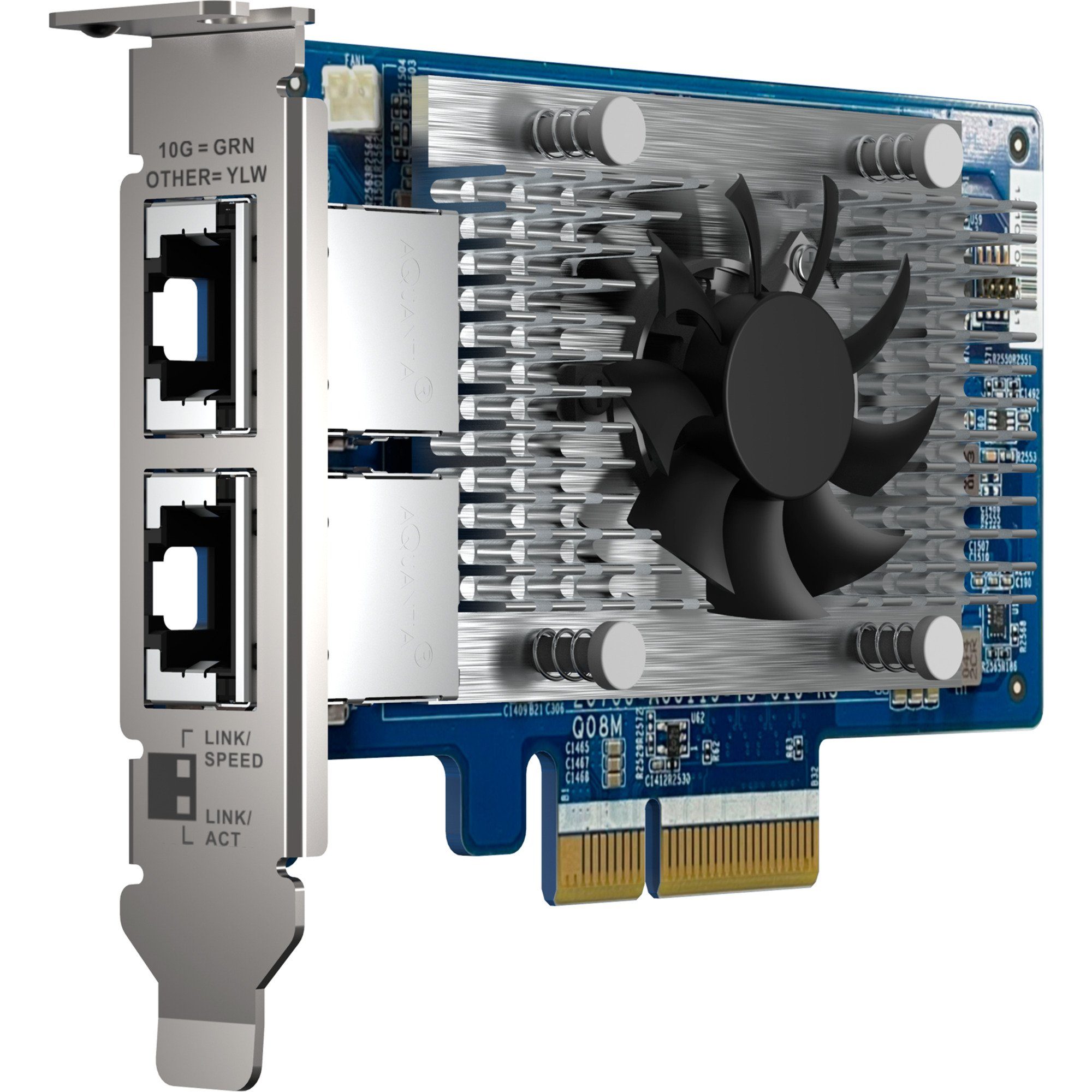 QNAP QNAP QXG-10G2T-X710, LAN-Adapter Netzwerk-Adapter