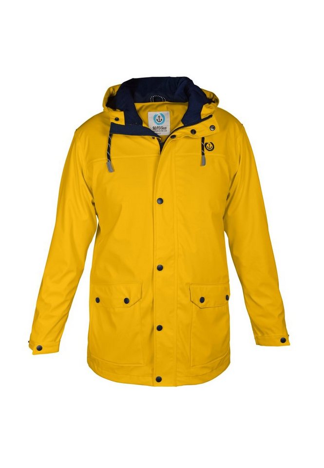 MADSea Regenjacke Friesennerz Regenjacke mit verstellbaren Armbündchen