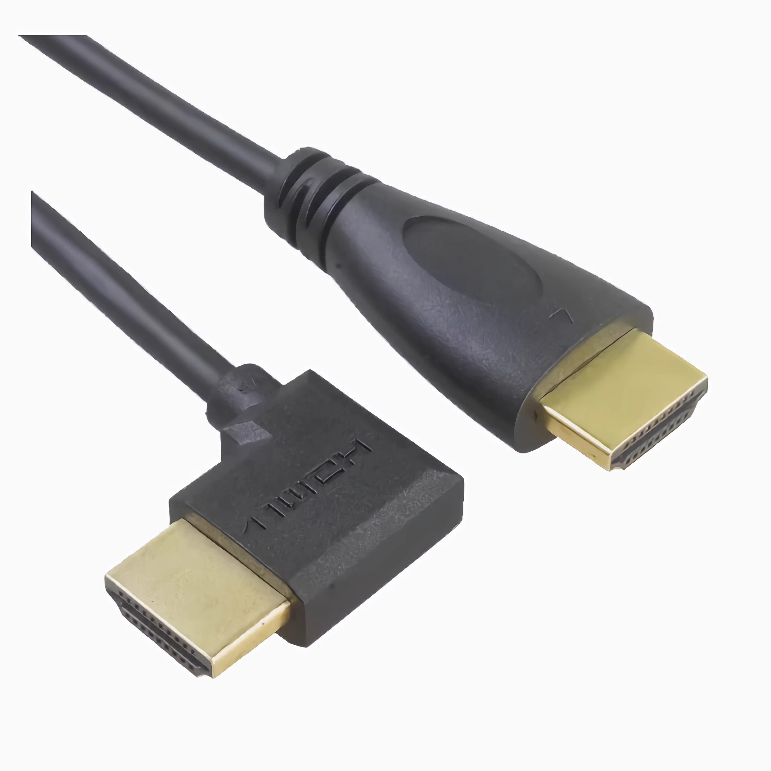 Bolwins J53 HDMI Kabel abgewinkelt für TV DVD Beamer Laptop PC Videokabel 50cm HDMI-Kabel